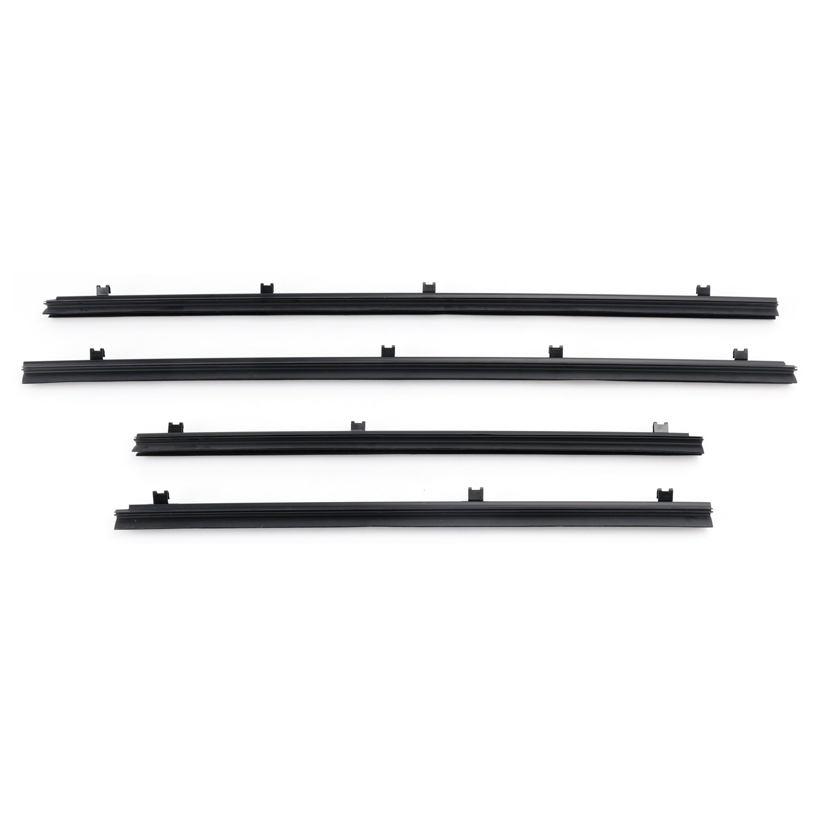 Joints d'étanchéité de vitre de porte (4 pièces) pour Toyota 4Runner GX460 (2010-2024) - Référence : 68171-60090