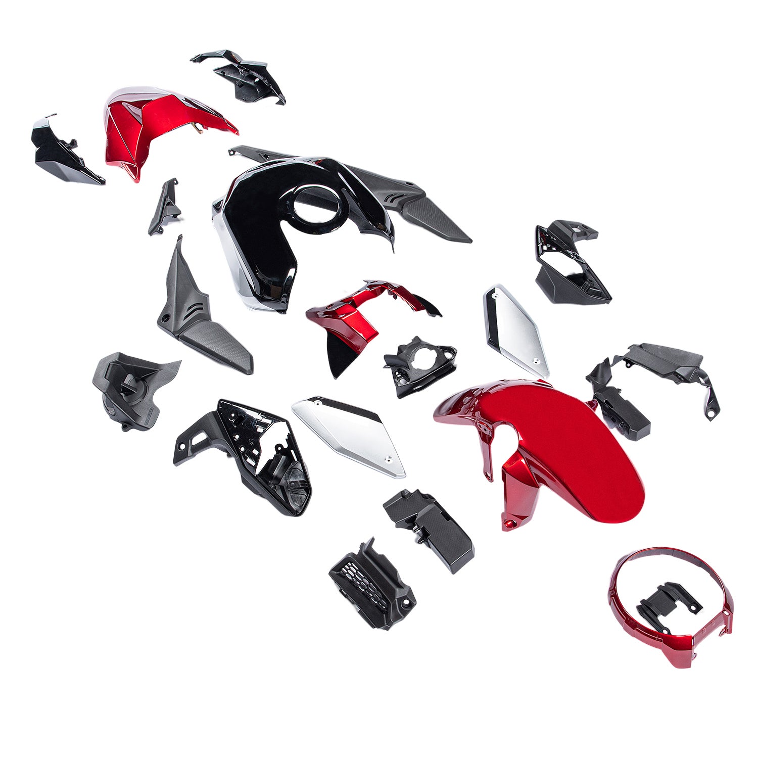 Carénage de moulage par injection en plastique ABS adapté pour Honda CB 650 R CB650R 2021-2023 08#