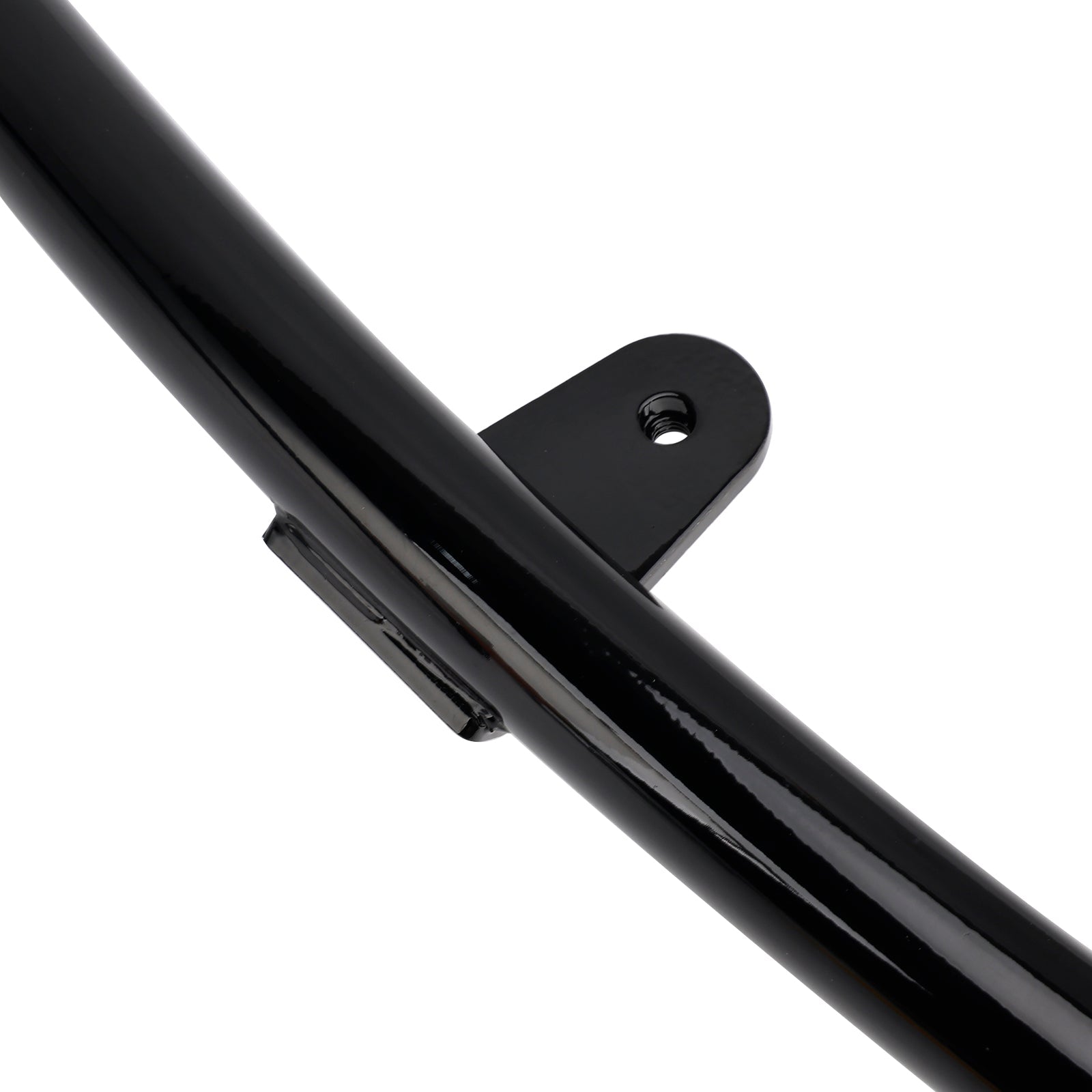 Protezione telaio motore anticollisione nera per Touring Glide 97-08