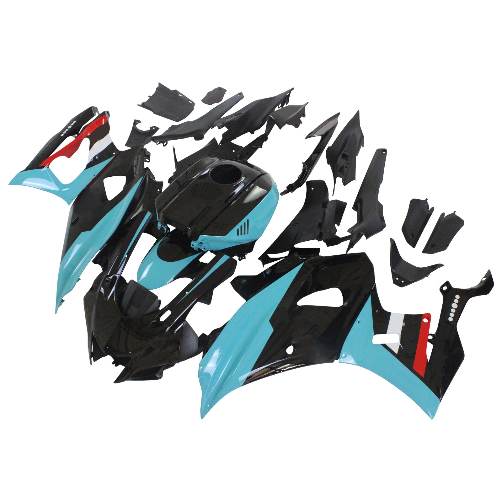 Kit de carénage à injection en plastique ABS pour Yamaha YZF-R7 2021-2025