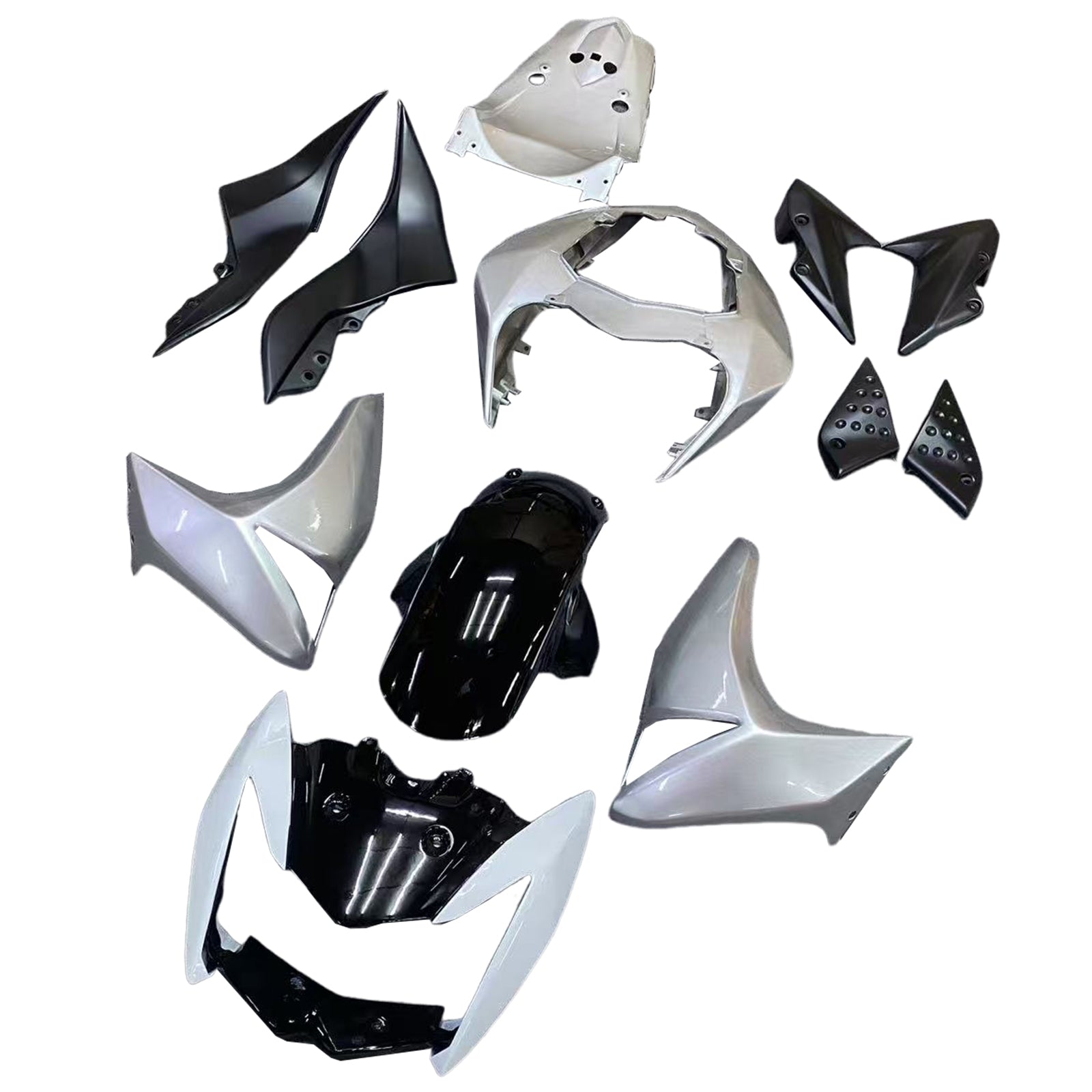 Injection carénage kit carrosserie plastique ABS fit pour Kawasaki Z1000 2007-2009