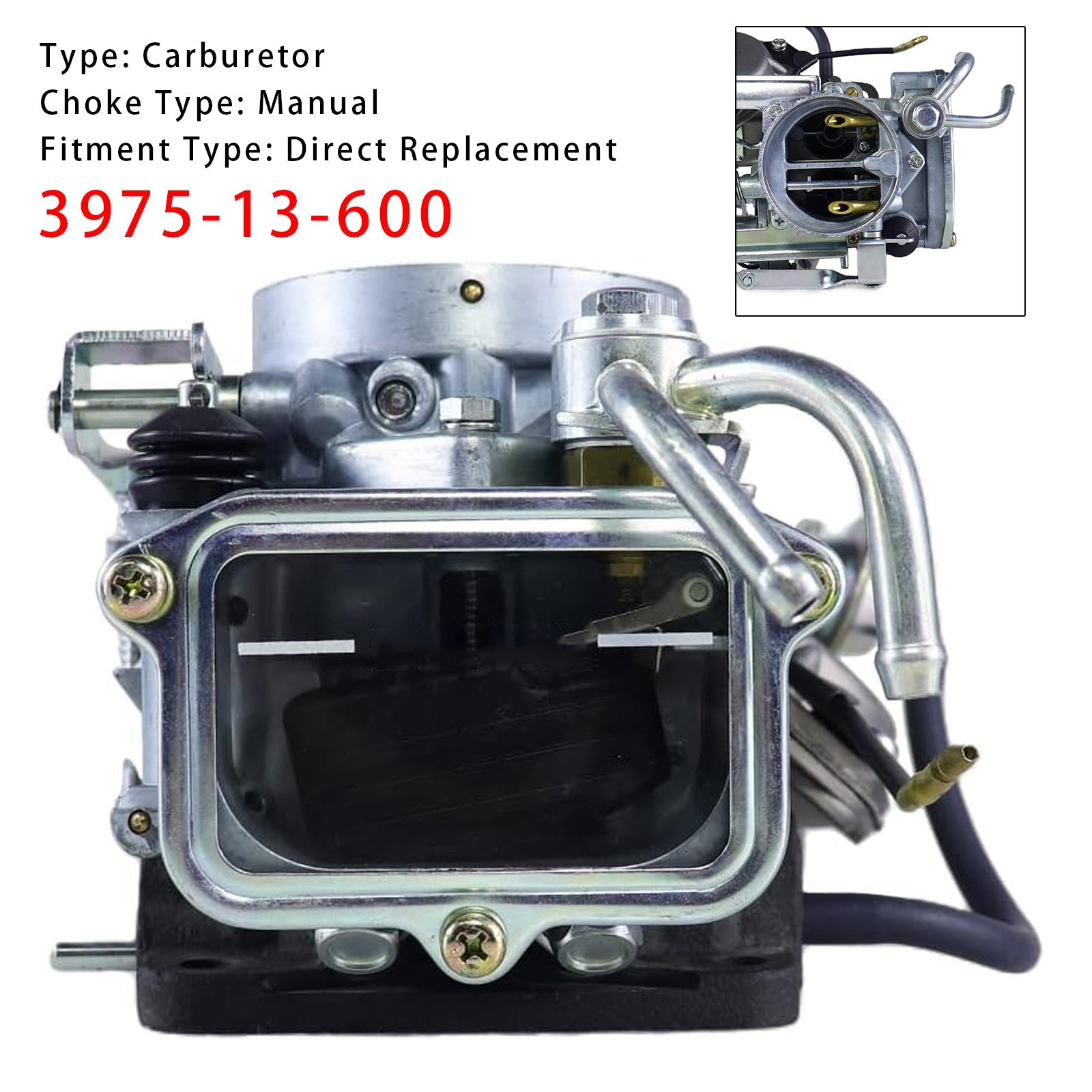 Carburador Mazda CAPELLA 3975-13-600 397513600 (desde 1985)