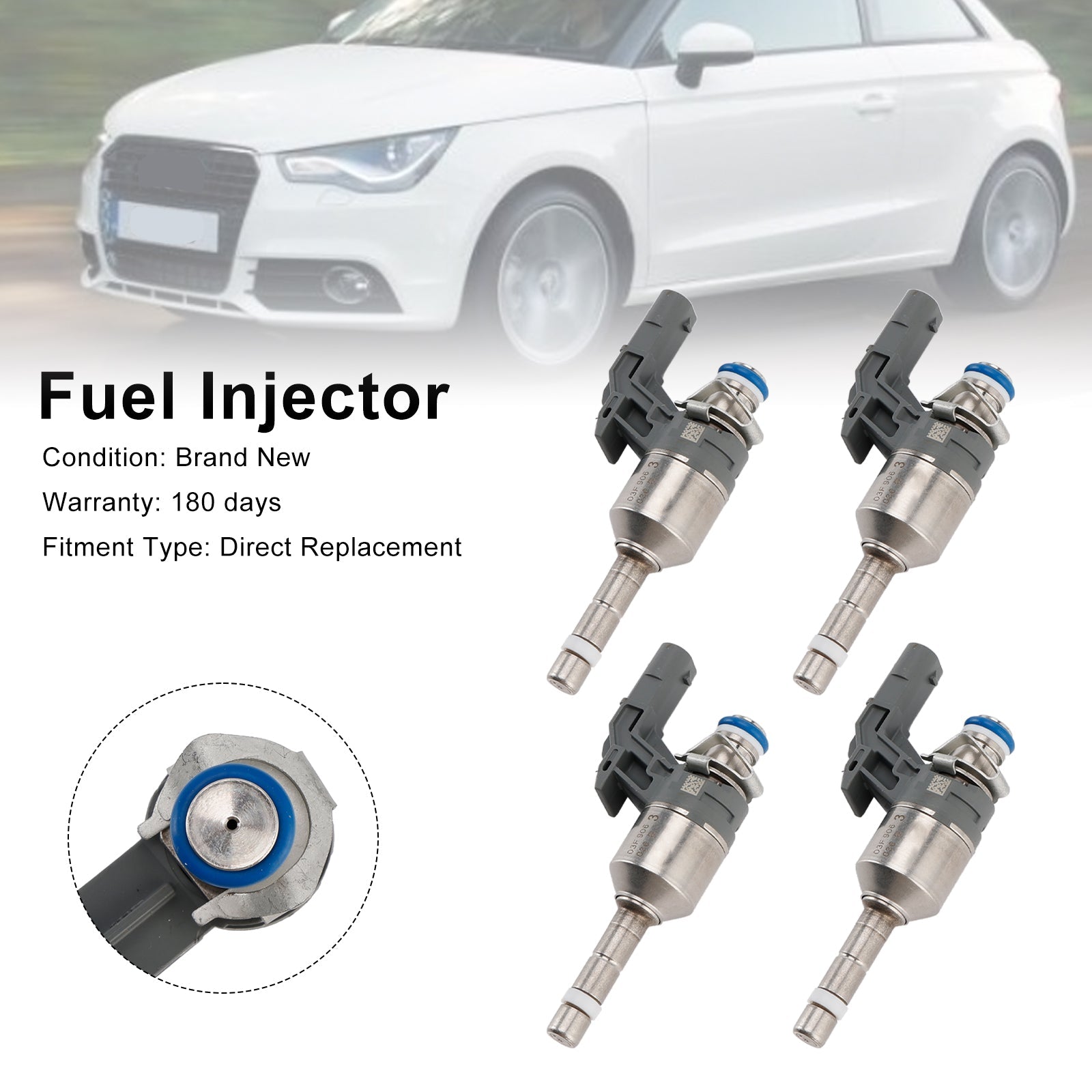 4 -sobni injektor za gorivo 03F90606636B za Audi A1 A3 za VW Beetle Golf 6 1.2 TSI/TSFI