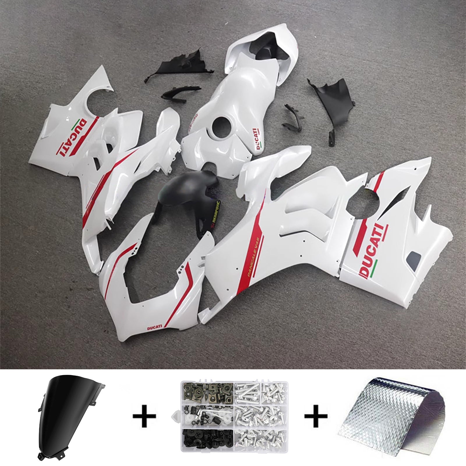 Kit de carénage par injection pour Ducati Panigale V4/V4S 2020-2021 2019-2022 V4SP/V4R