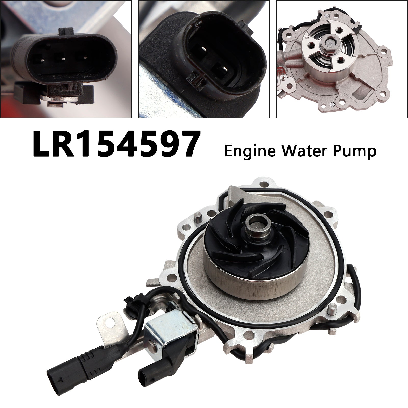 Pompe à eau pour moteur essence Jaguar F-Type 2.0L L4 (2018) - Référence T2H55366