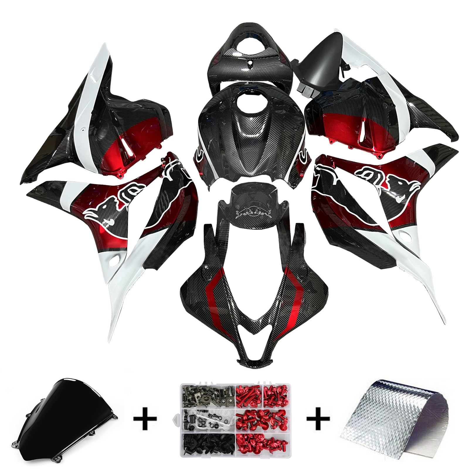 Kit de carénage en plastique ABS pour Honda CBR600RR 2009-2012 F5