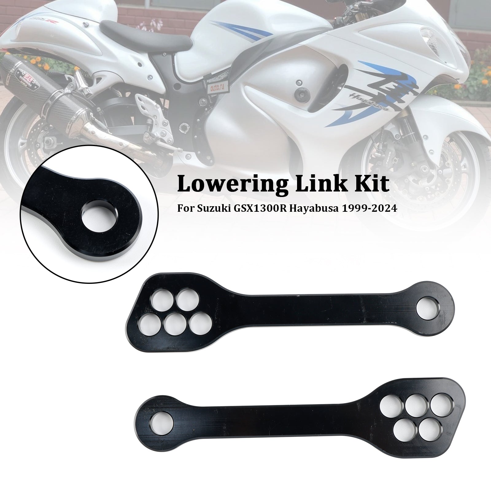 Kit de enlace de ajuste de descenso de suspensión Suzuki Hayabusa GSX1300R 1999-2024