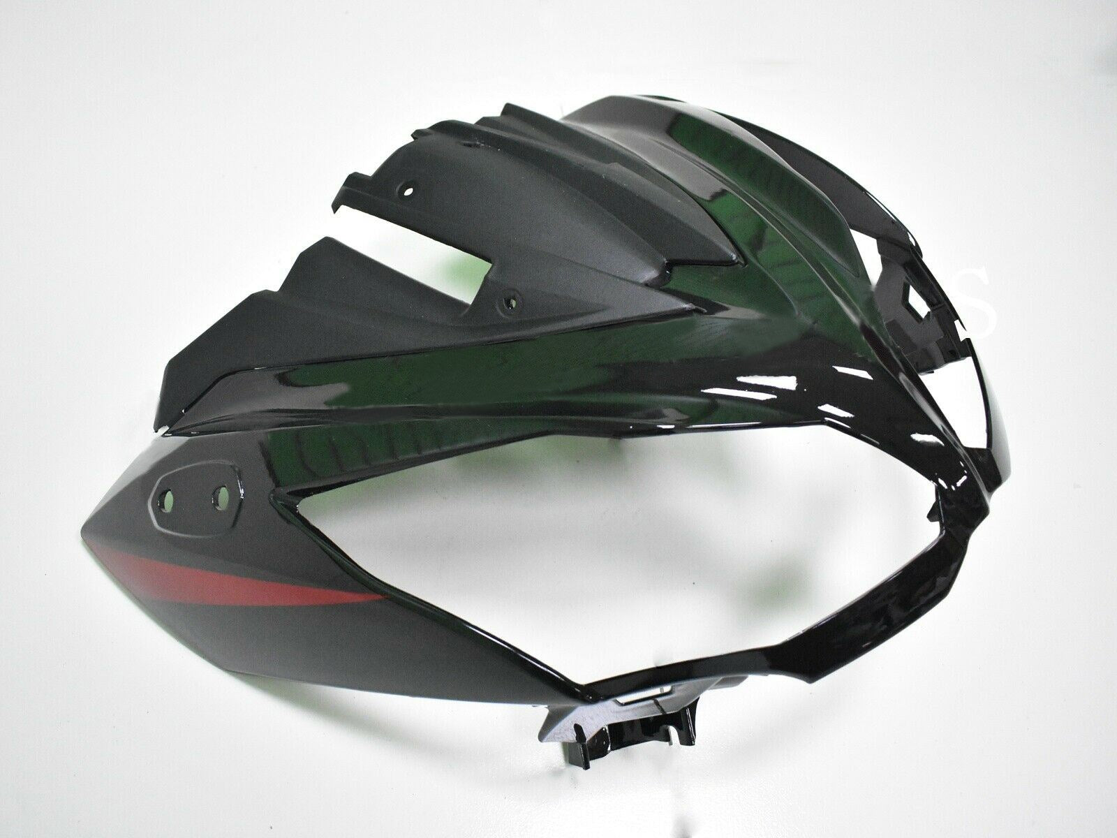 Kit de carénage en plastique moulé par injection rouge et noir pour Kawasaki Ninja 650 EX650 2012-2016