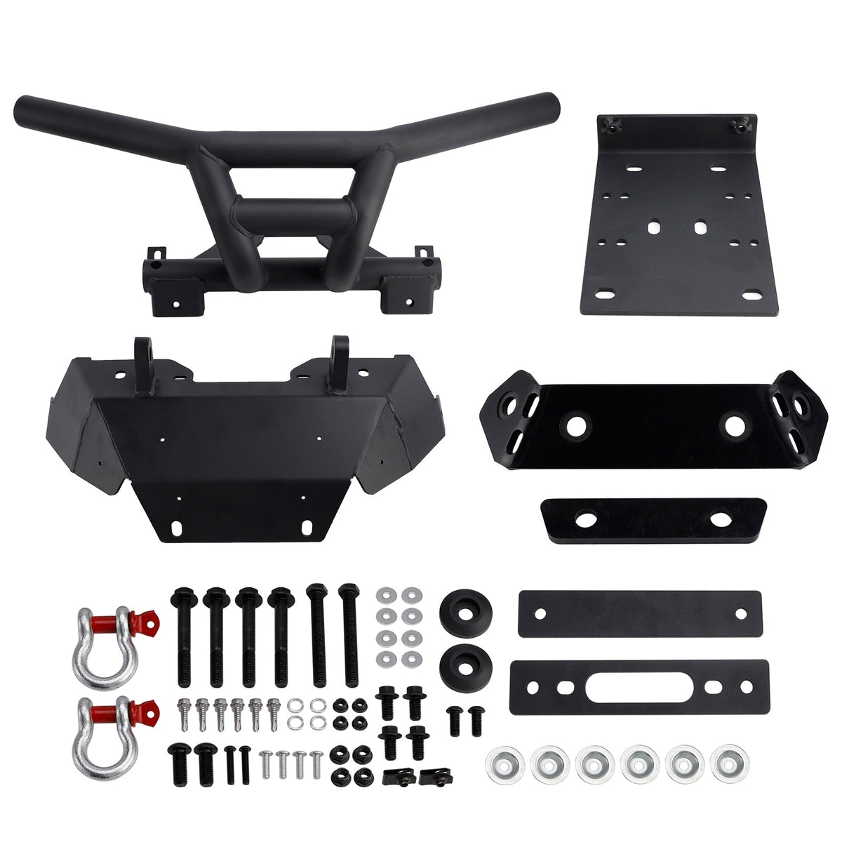 Kit de montage pour treuil sur pare-chocs avant pour Can-Am Maverick X3 X RC Turbo RR (2020+)