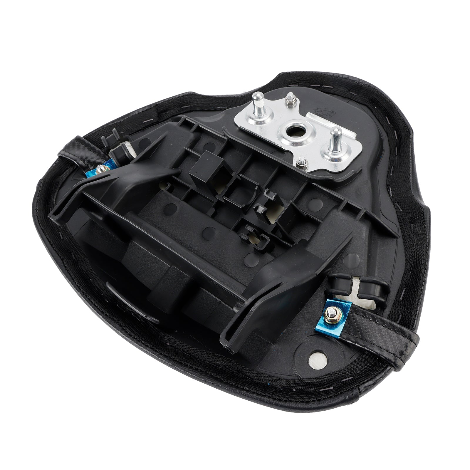 Coussin de siège passager arrière plat en polyuréthane blanc pour Suzuki Hayabusa GSX1300R (2022-2024).