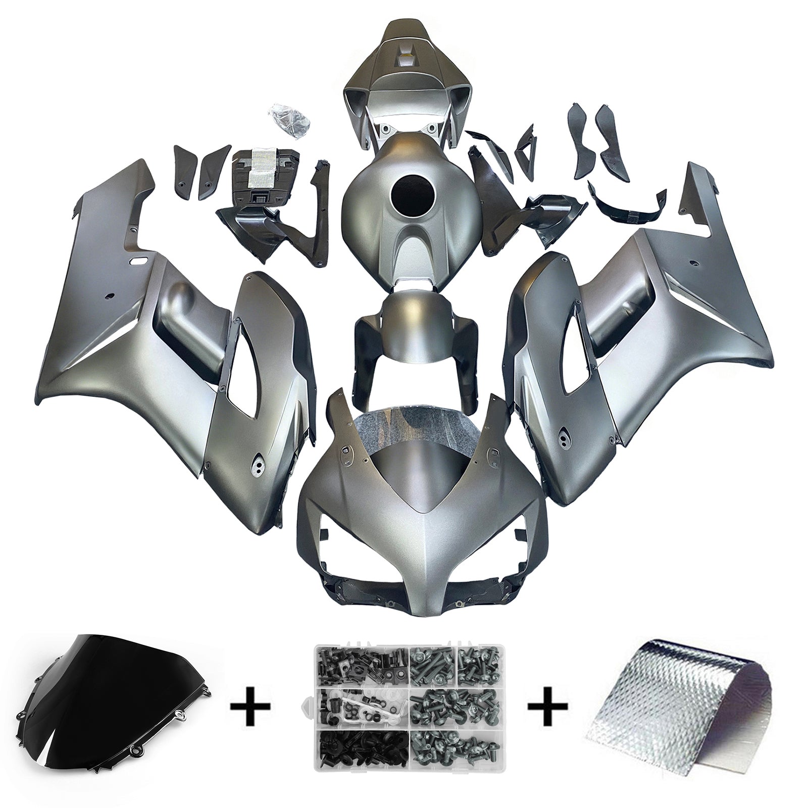 Kit de carénage par injection, carrosserie en plastique ABS pour Honda CBR1000RR 2004-2005