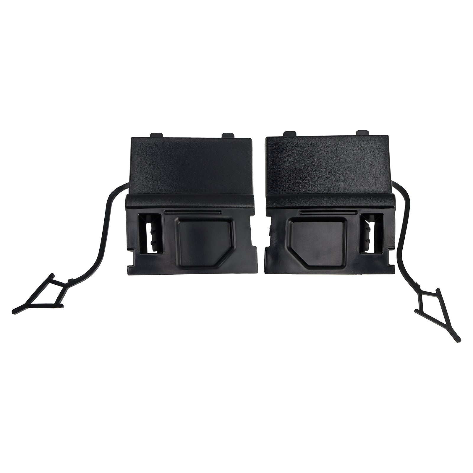 Par pokrovov za ušesce za vlečno kljuko sprednjega odbijača avtomobila za VW Touarge 2014-2018