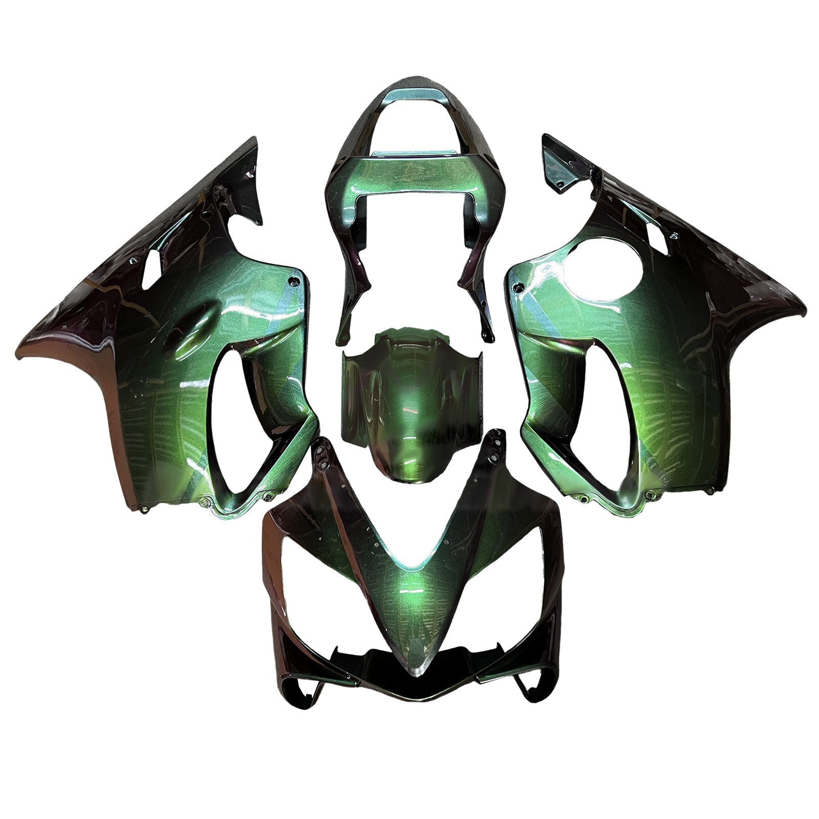 Kit van kuip geïnjecteerd in ABS-plastic voor Honda CBR600 F4I 2001-2003