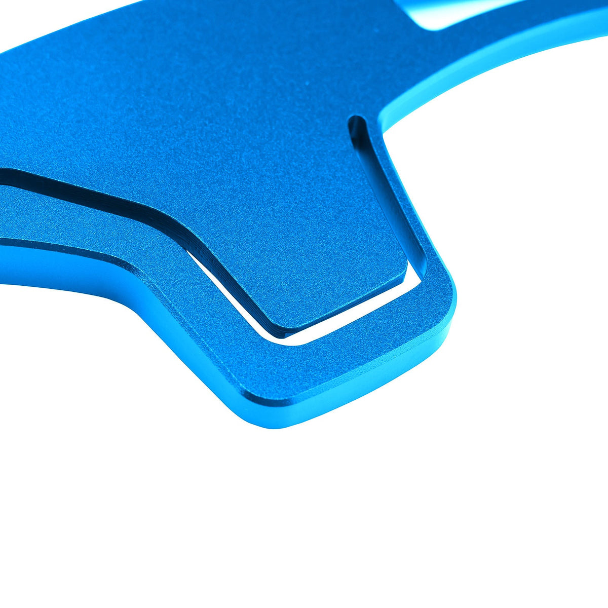 Palettes de changement de vitesse au volant pour Kia K5 2016-2019, aluminium bleu