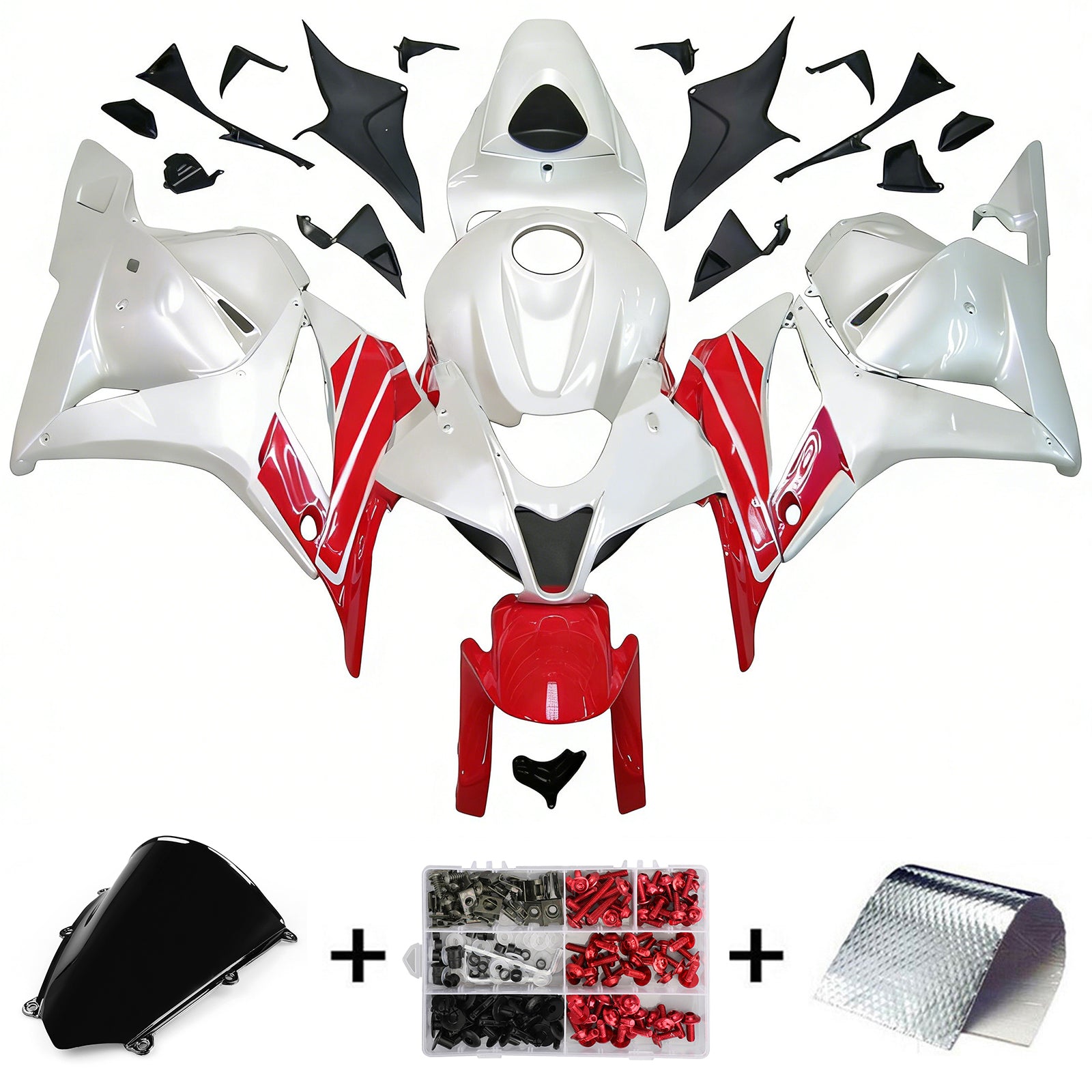 Kit de carénage à injection en plastique ABS pour Honda CBR600RR 2009-2012 F5