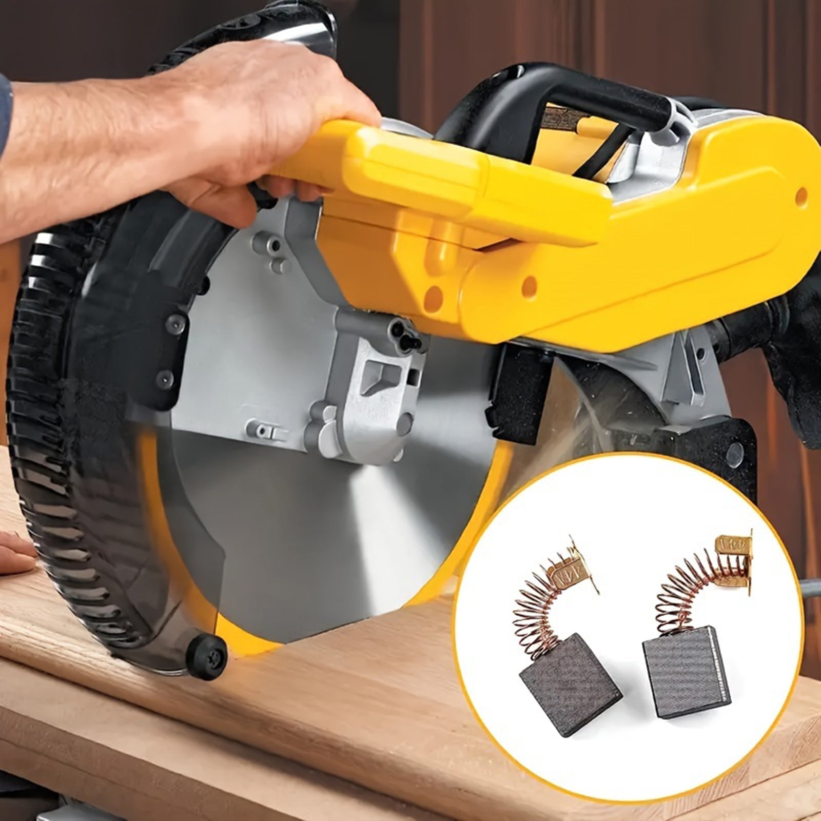 Lot de 40 balais de charbon pour moteur électrique, 10 tailles, pièce de rechange pour réparation d'outils électriques