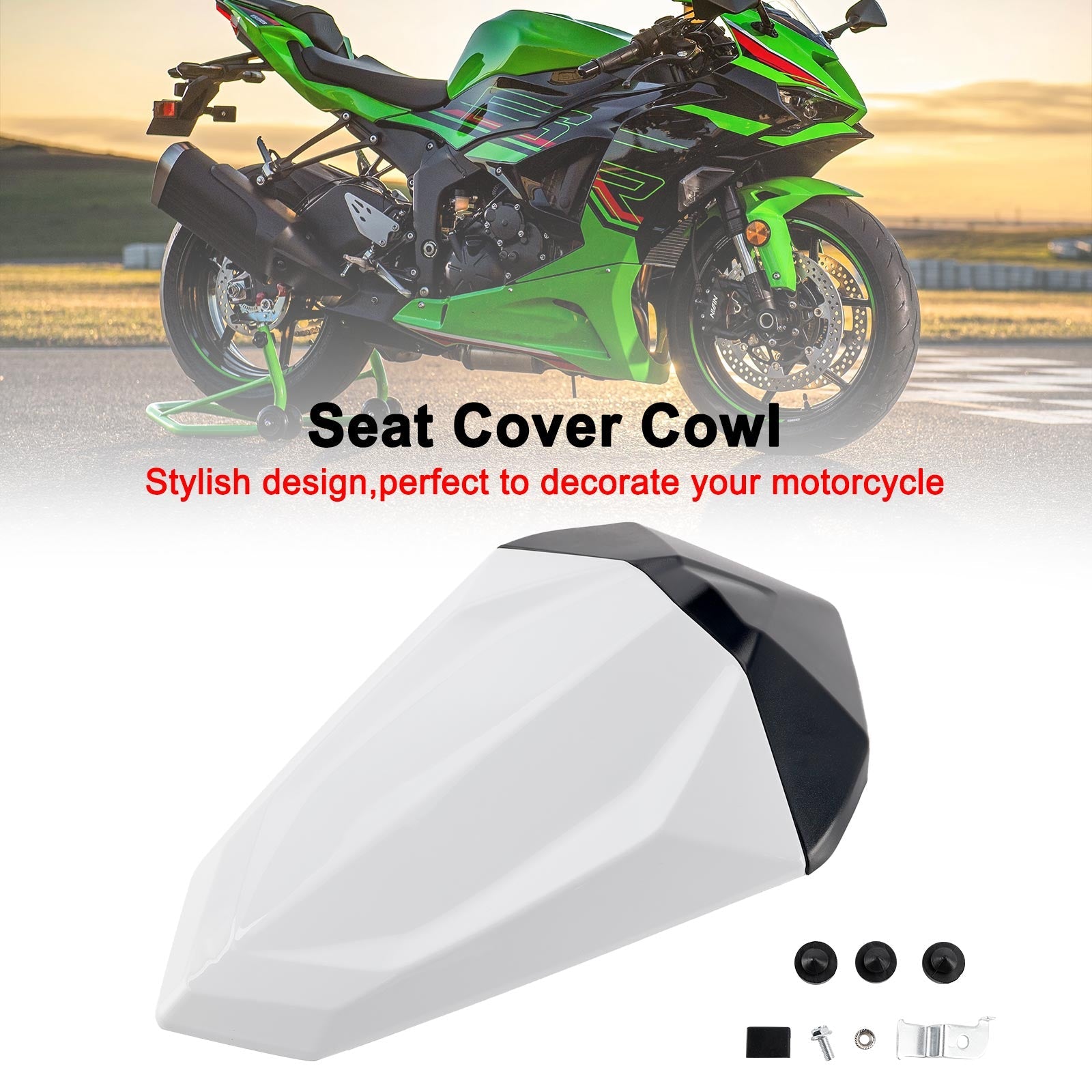 Zadnji sedlo karalni pokrov za Kawasaki Ninja 500 EX500R Z500 2024-2025