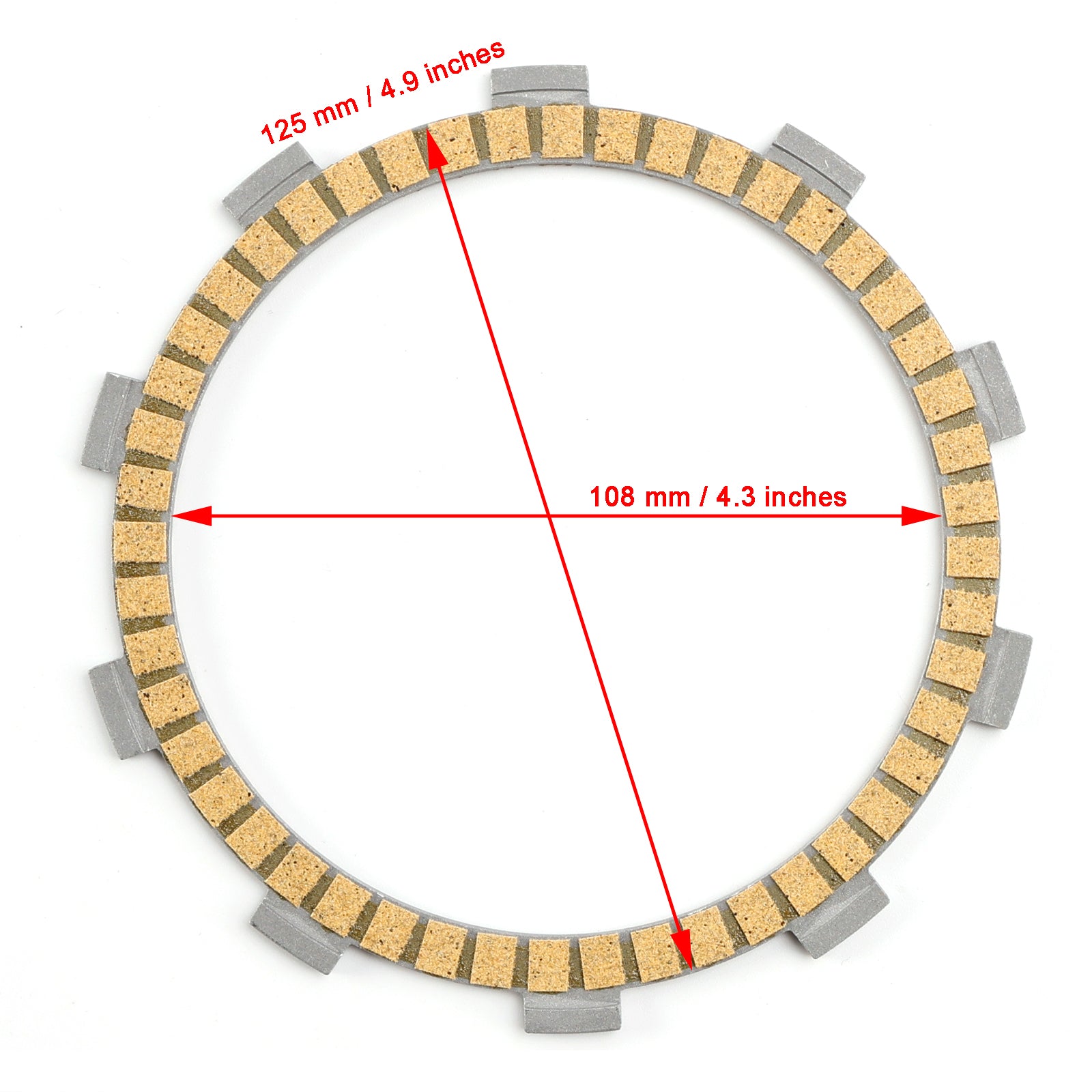 Kit disco frizione per Husqvarna Norden 901 Expedition 2023-2024