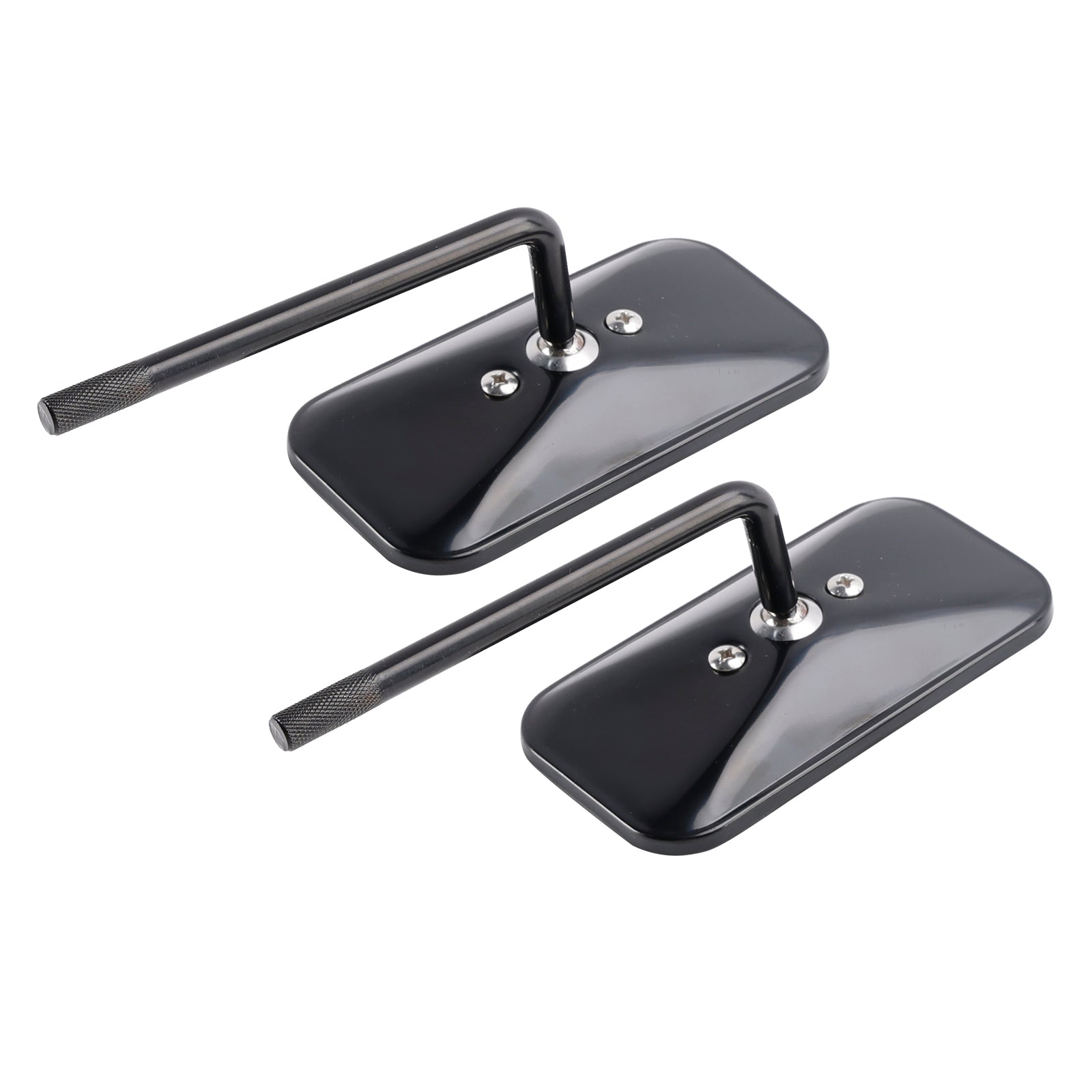 Pravokotna klešča motociklistična motocikli, stari šolski slog, črna, Brattstyle