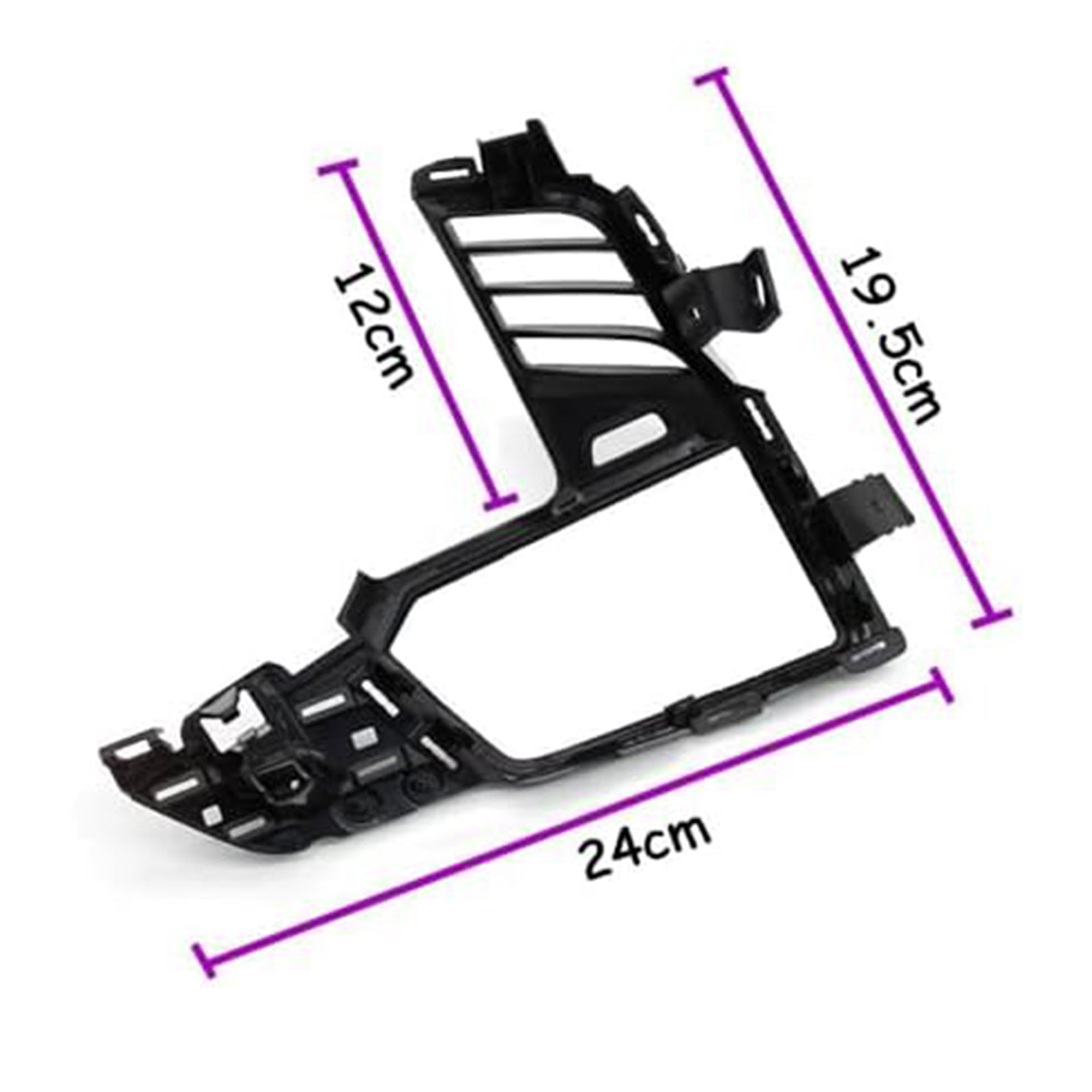 Rejilla de ventilación izquierda del salpicadero para BMW X5 G05 (2019-2022) - Número de pieza de la cubierta: 51459483655