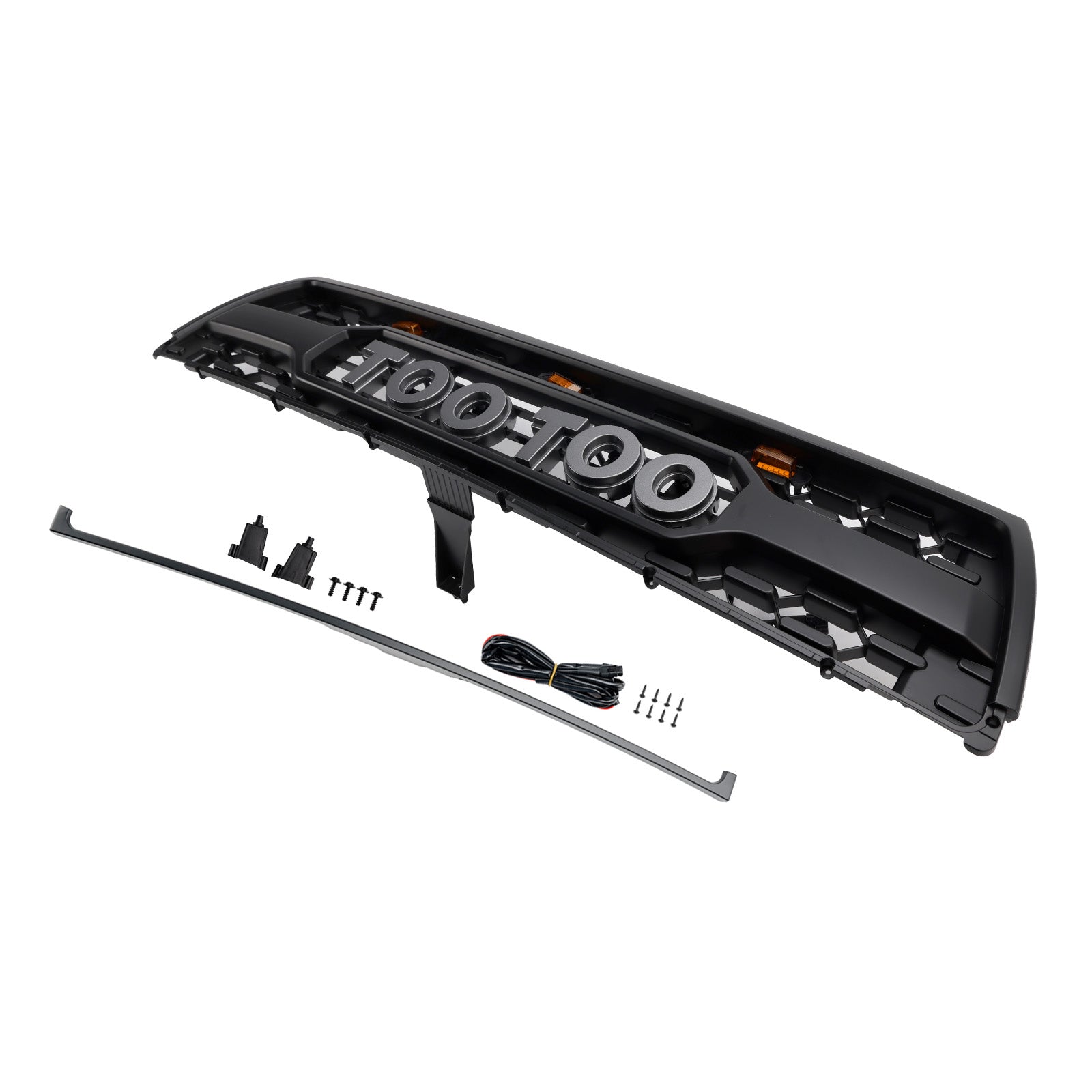 Mat črna maska ​​sprednjega odbijača z LED diodami za Toyota 4Runner (1996-2000)