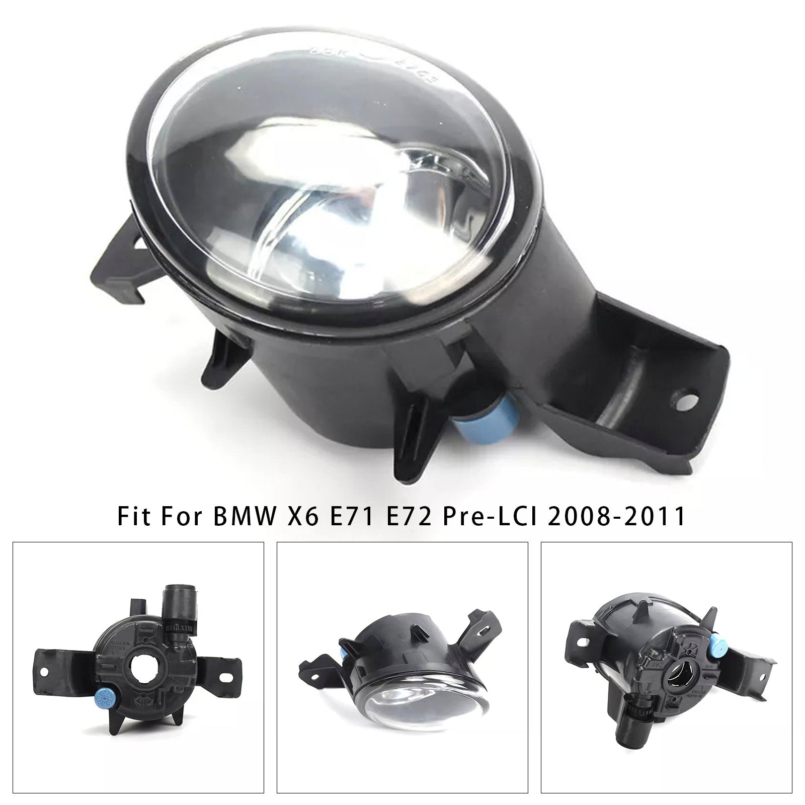 Požarna megla pred desno 63177187630 za BMW X6 E71 E72 Pre-LCI 2008-2011