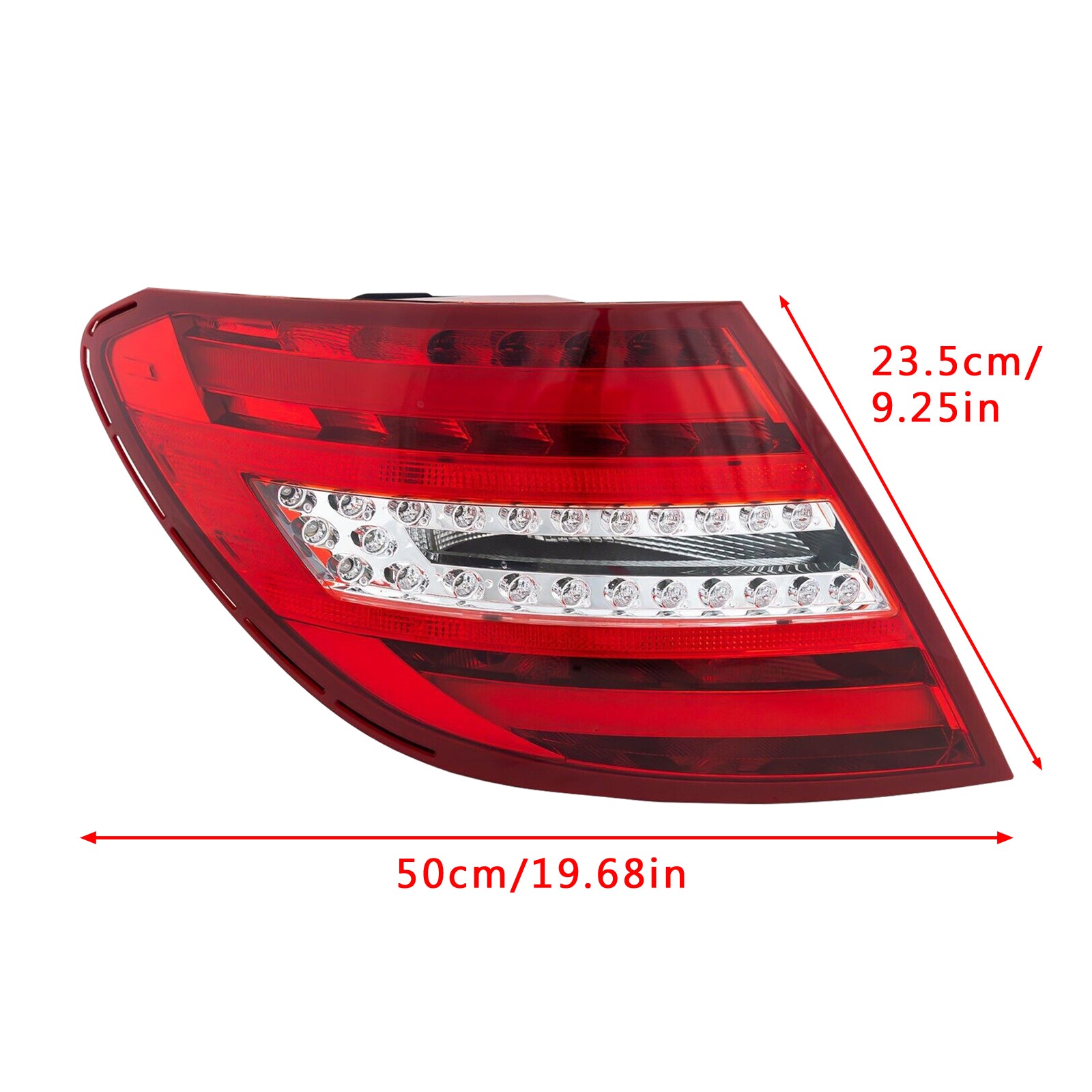 L+R Tail Light Rear Lamp 2049060603/4 Pour Benz W204 C250 C300 C350 C63 11-2014