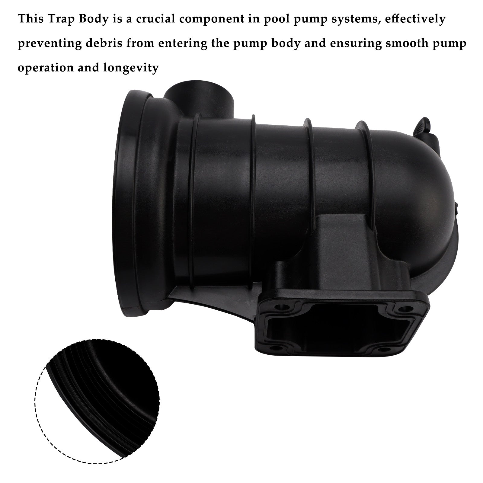 Corps de piège PKG 115-5"" C153-53P1Z pour Pentair Sta-Rite DuraGlas