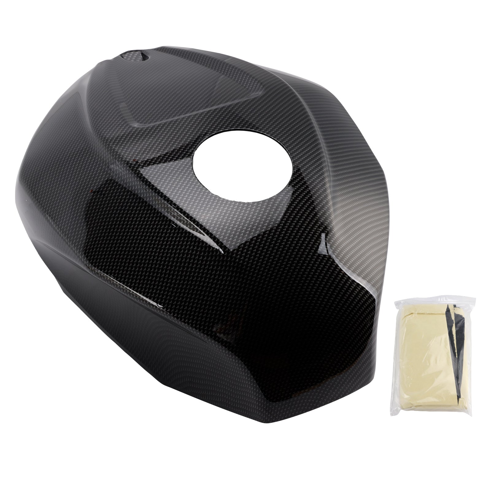 Garniture de carénage de couvercle de réservoir d'essence pour Aprilia RSV4 2021-2024