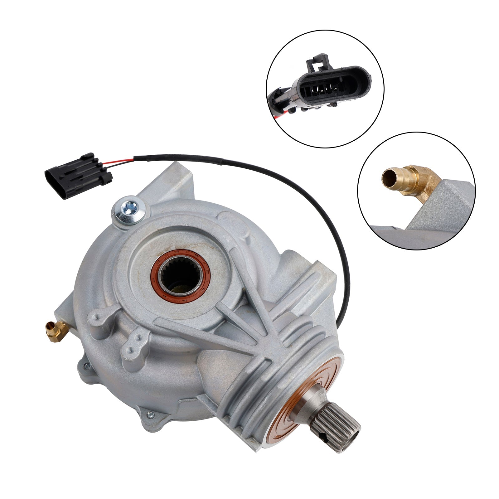 Parachoques inclilable para Motomarin Polaris Pro XD 4000D 4x4 2019-2020 1333243 Negro