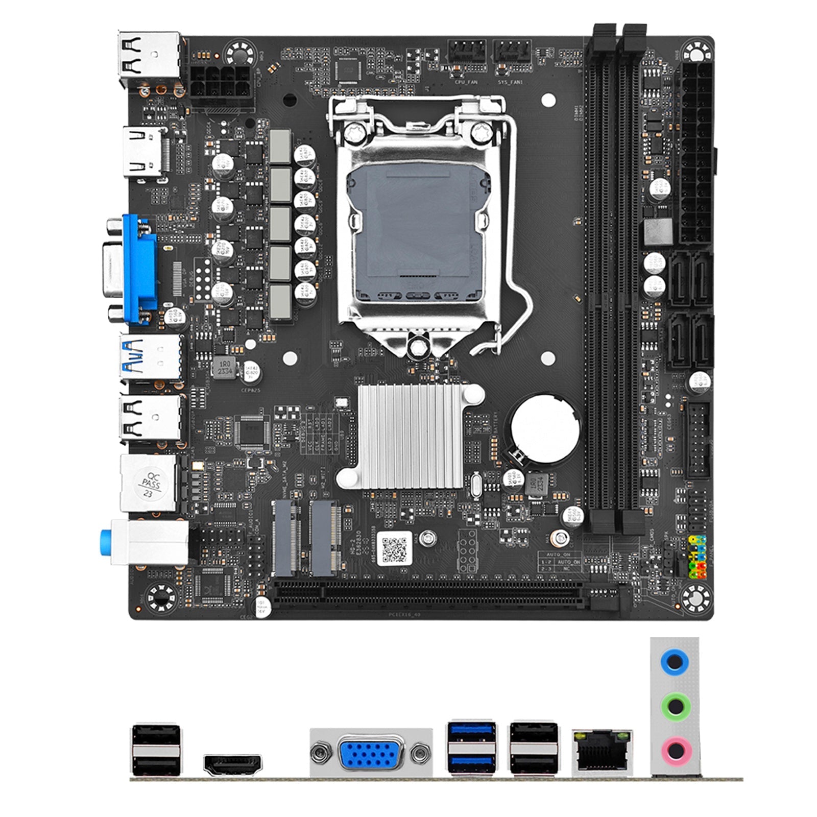 Carte mère H510M-I pour ordinateur, processeur LGA1200, DDR4 1200 broches, NVME, Wi-Fi