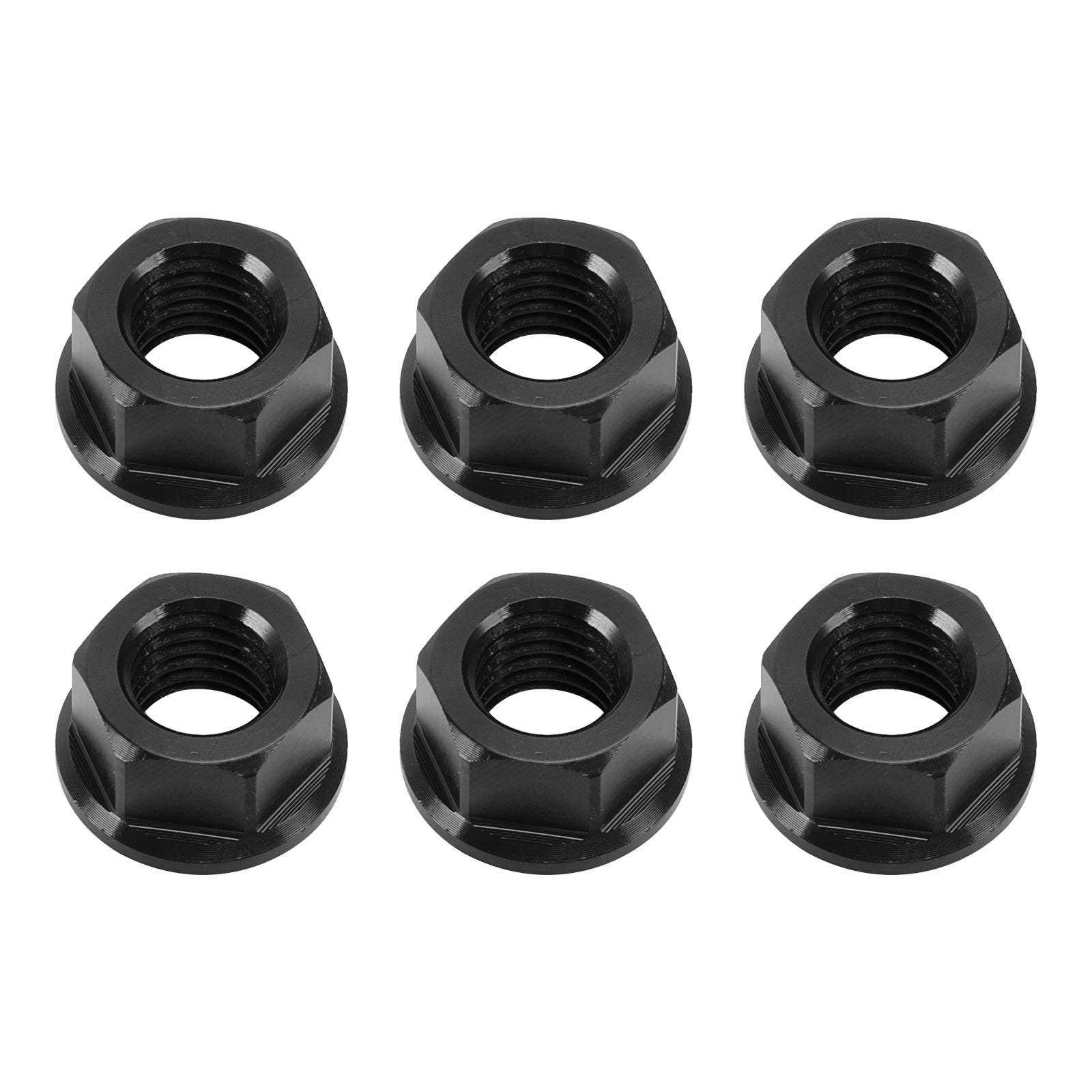 Kit d'écrous de pignon arrière M10x1,5 mm noir pour Aprilia RSV RSV4 1000R Factory 04-16