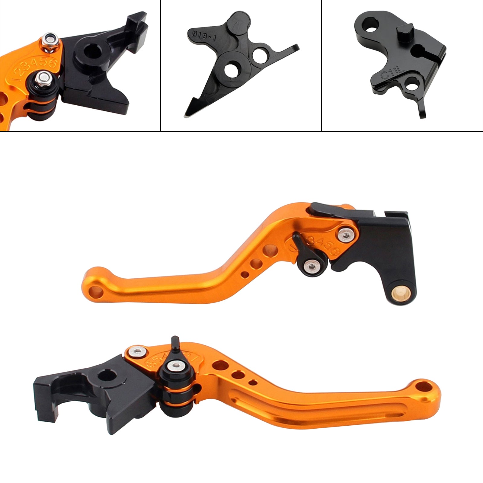 Krótka dźwignia hamulca i sprzęgła dla Honda CRF1100L Africa Twin 2020-2021