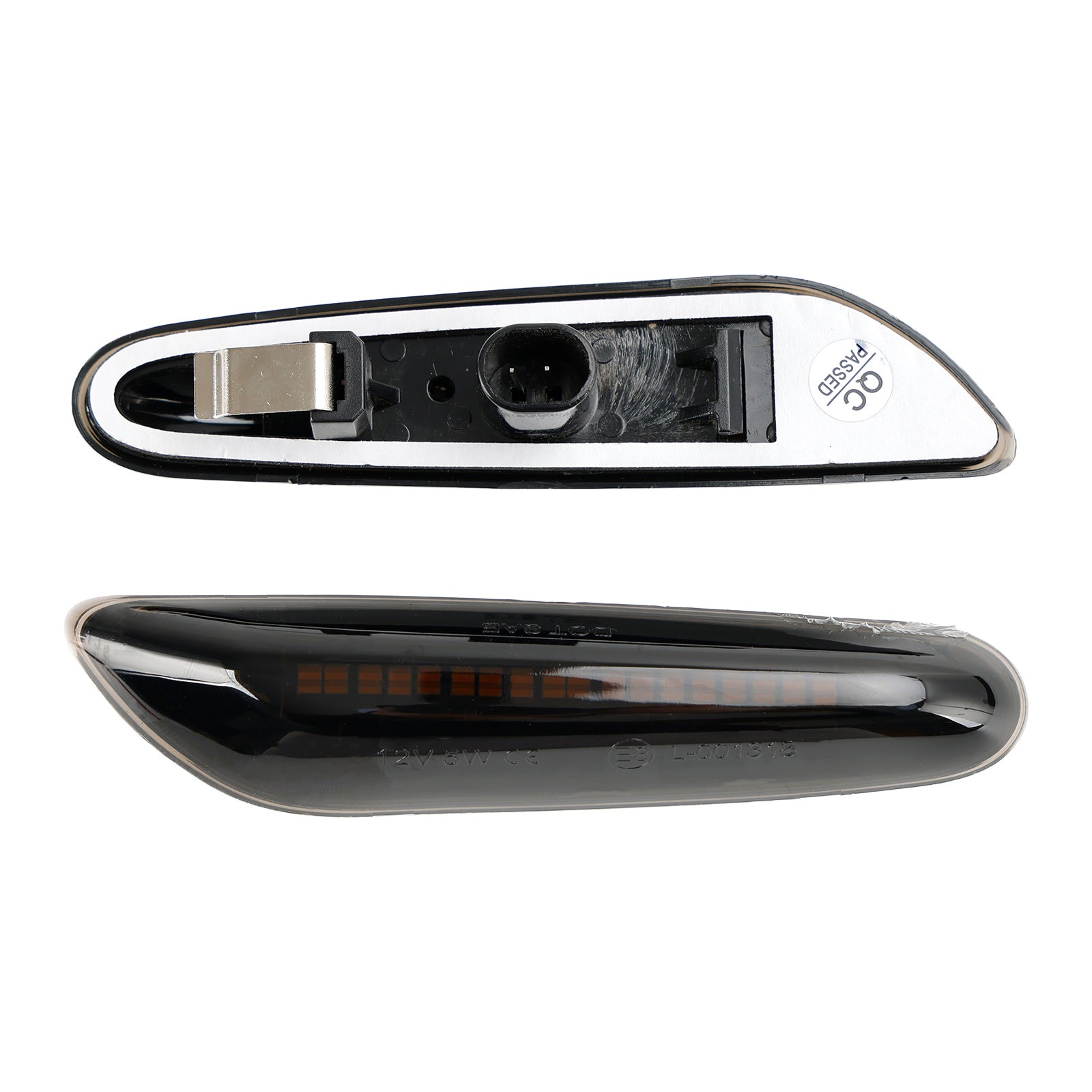 Señal de giro del indicador lateral intermitente secuencial LED para BMW E90 E92 E60 E87 E82