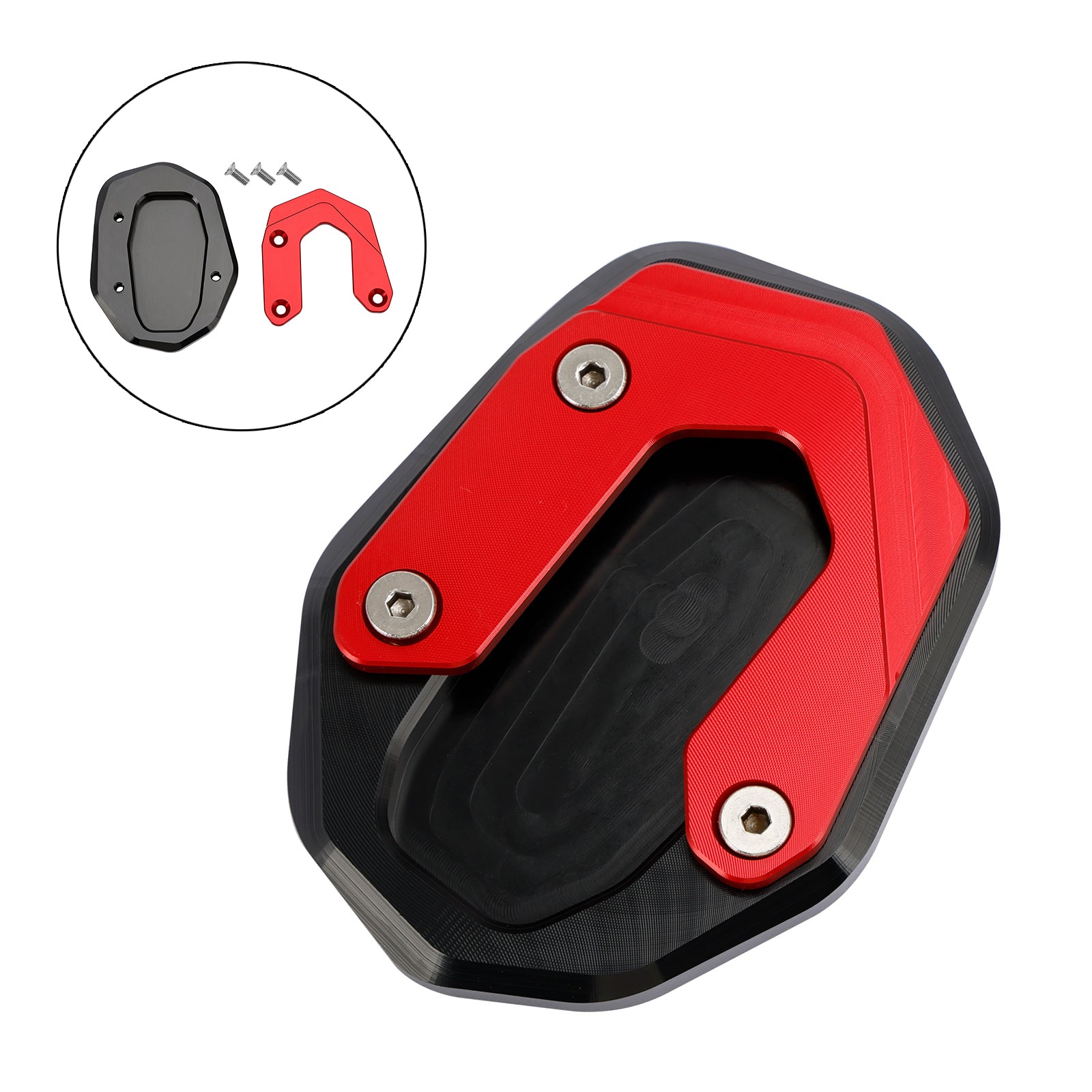 Agrandir Béquille Latérale Extension Plaque pour Ducati Scrambler 800/1100 15-20