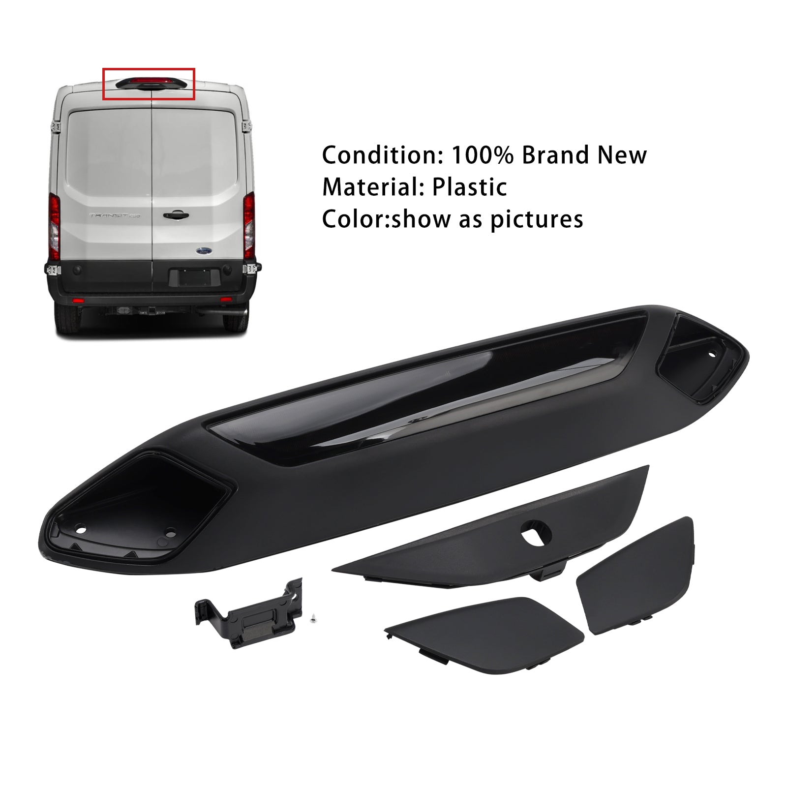 923-127 Troisième feu stop pour Ford Transit 150 250 350 350HD 2018-2019