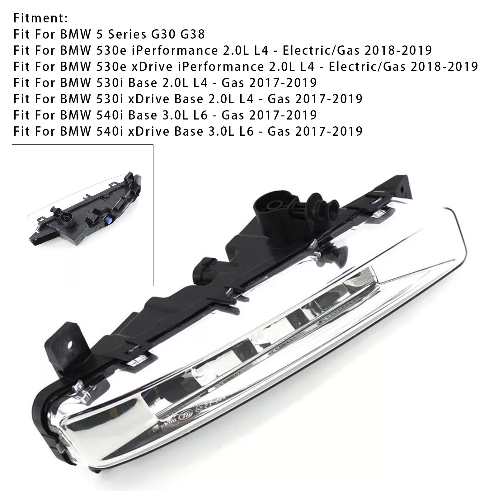 1 Front-Linker-brandweerman bij LED voor BMW 5 G30 G38 17-19 63177349131