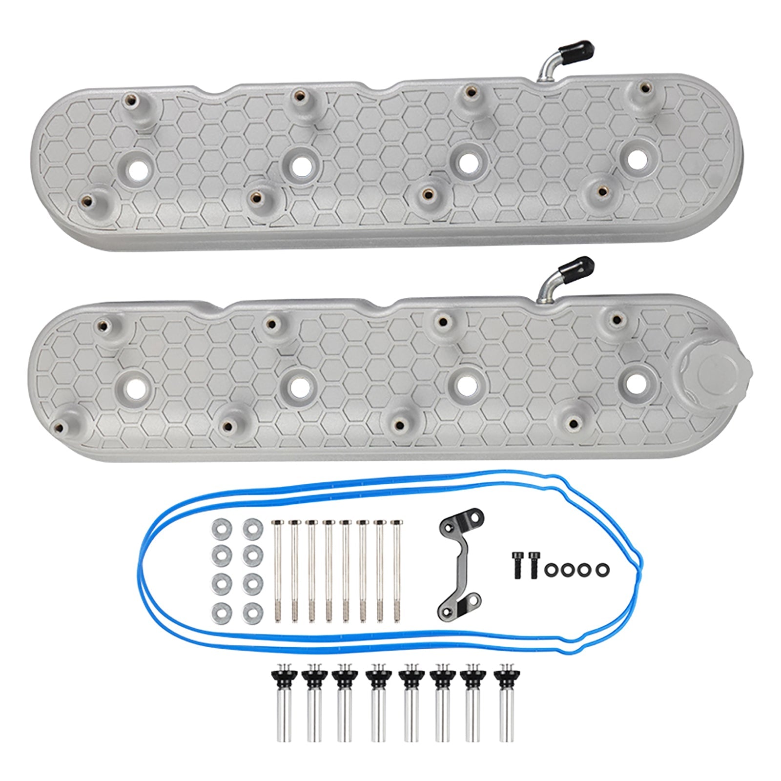 Tapas de válvulas con portacarretes para motores LS1/LS2/LS3/LS6/LS7 y similares con pistones de 72 mm.