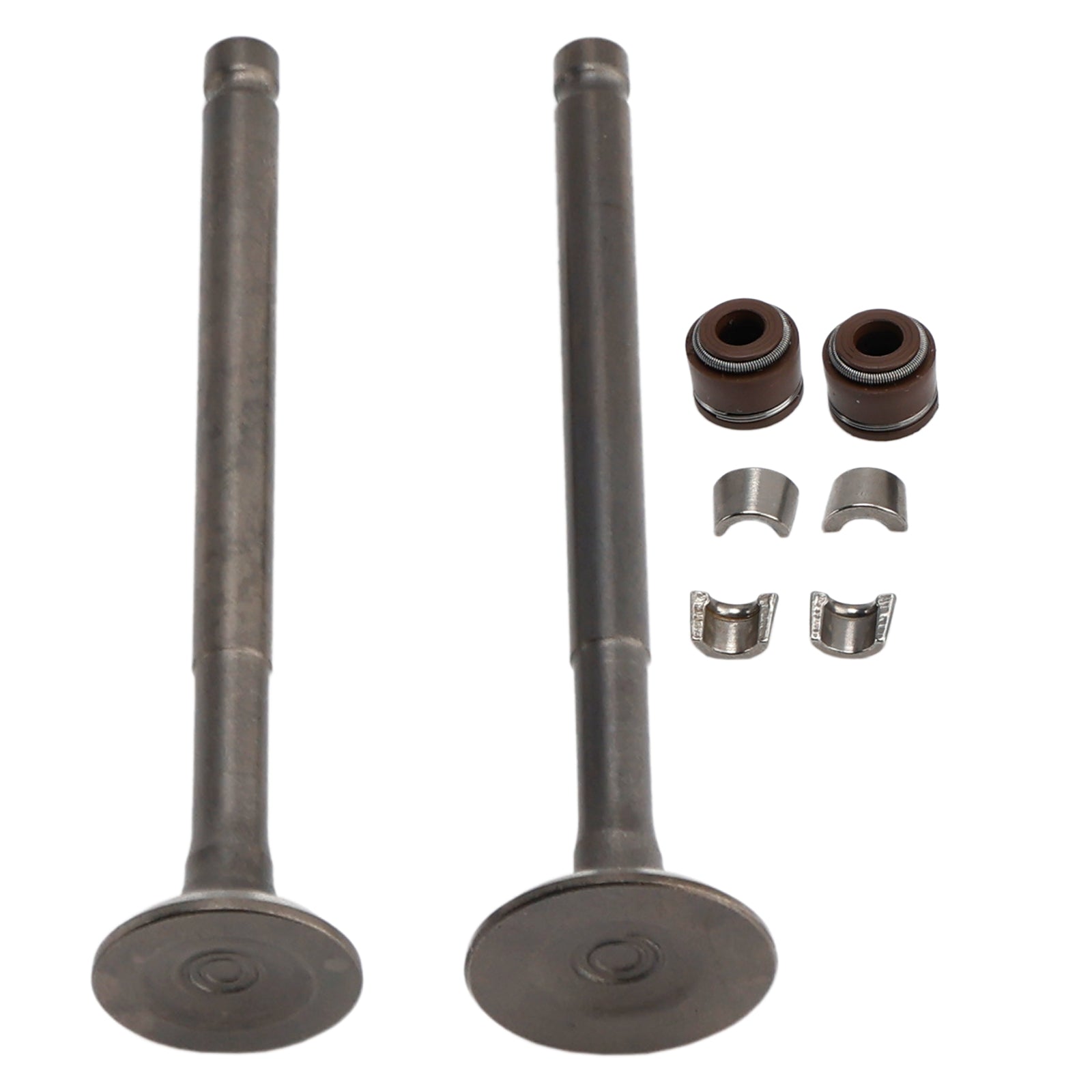 Kit de soupapes d'admission et d'échappement 69 mm pour cyclomoteur GY6 139QMB 50cc 80cc Sunl Baja Taotao