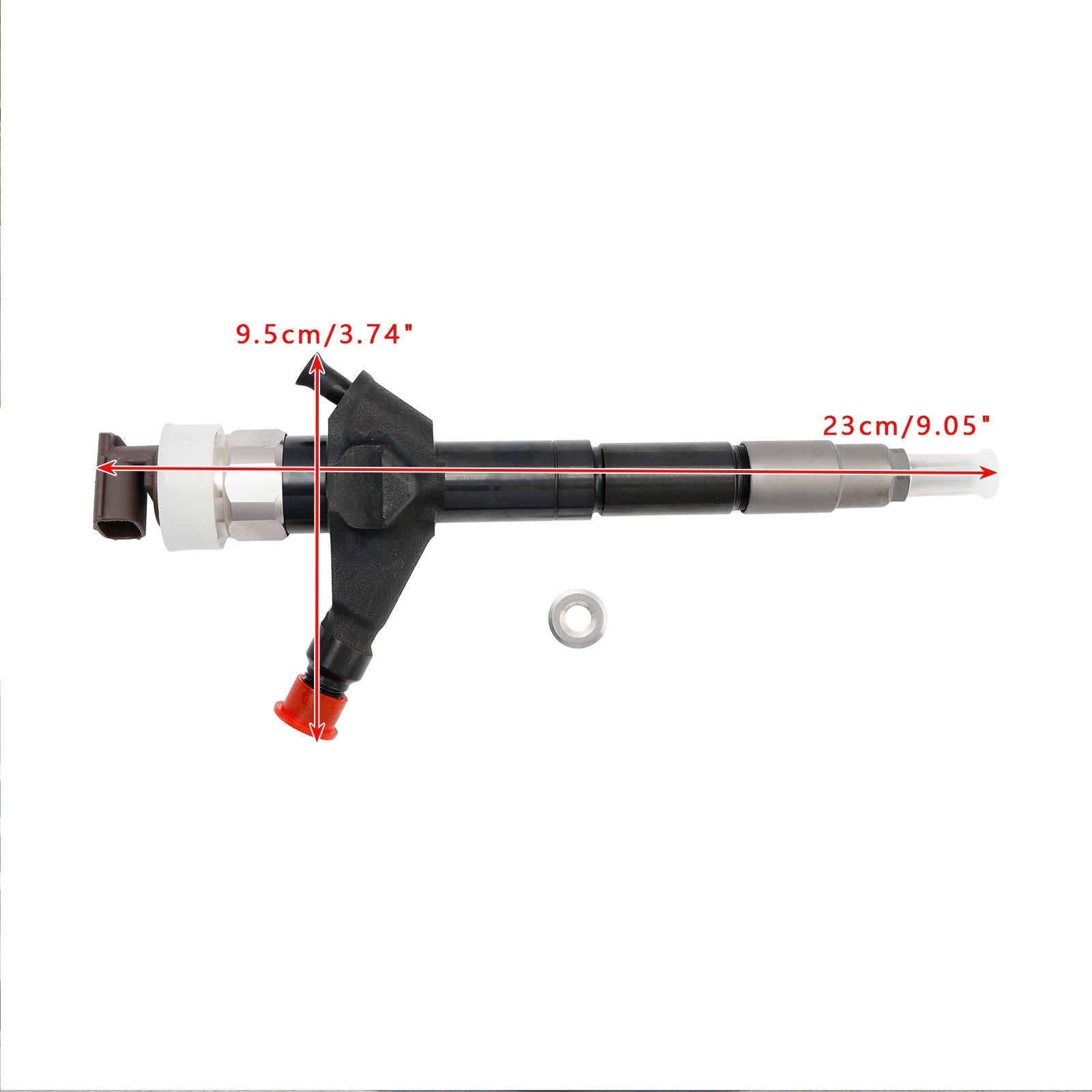 1pc Nissan Pathfinder R51 YD25 Euro4 Iniettore di carburante 095000-6250 16600-EB70A
