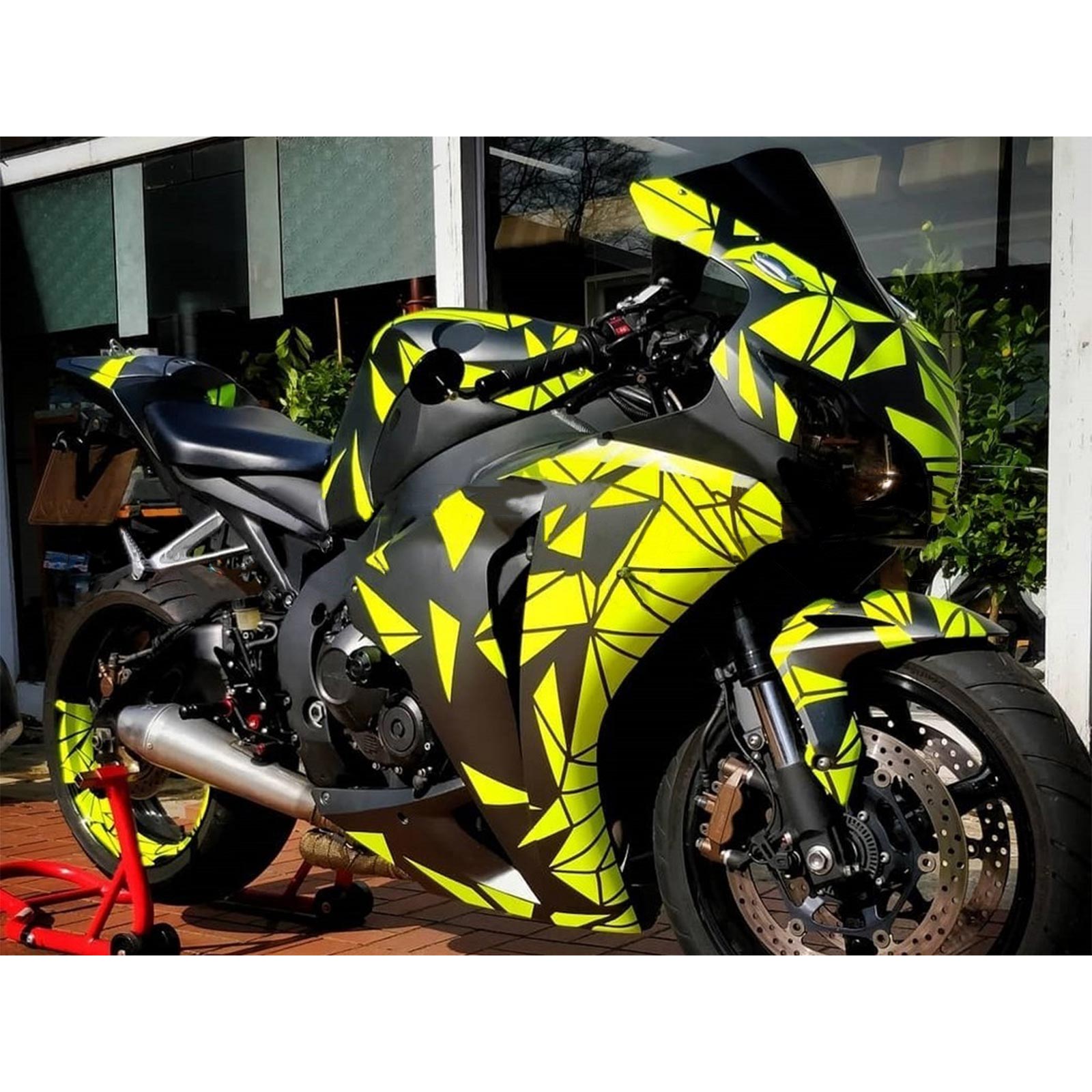 Kit de carénage injecté en plastique ABS pour Honda CBR1000RR 2008-2011