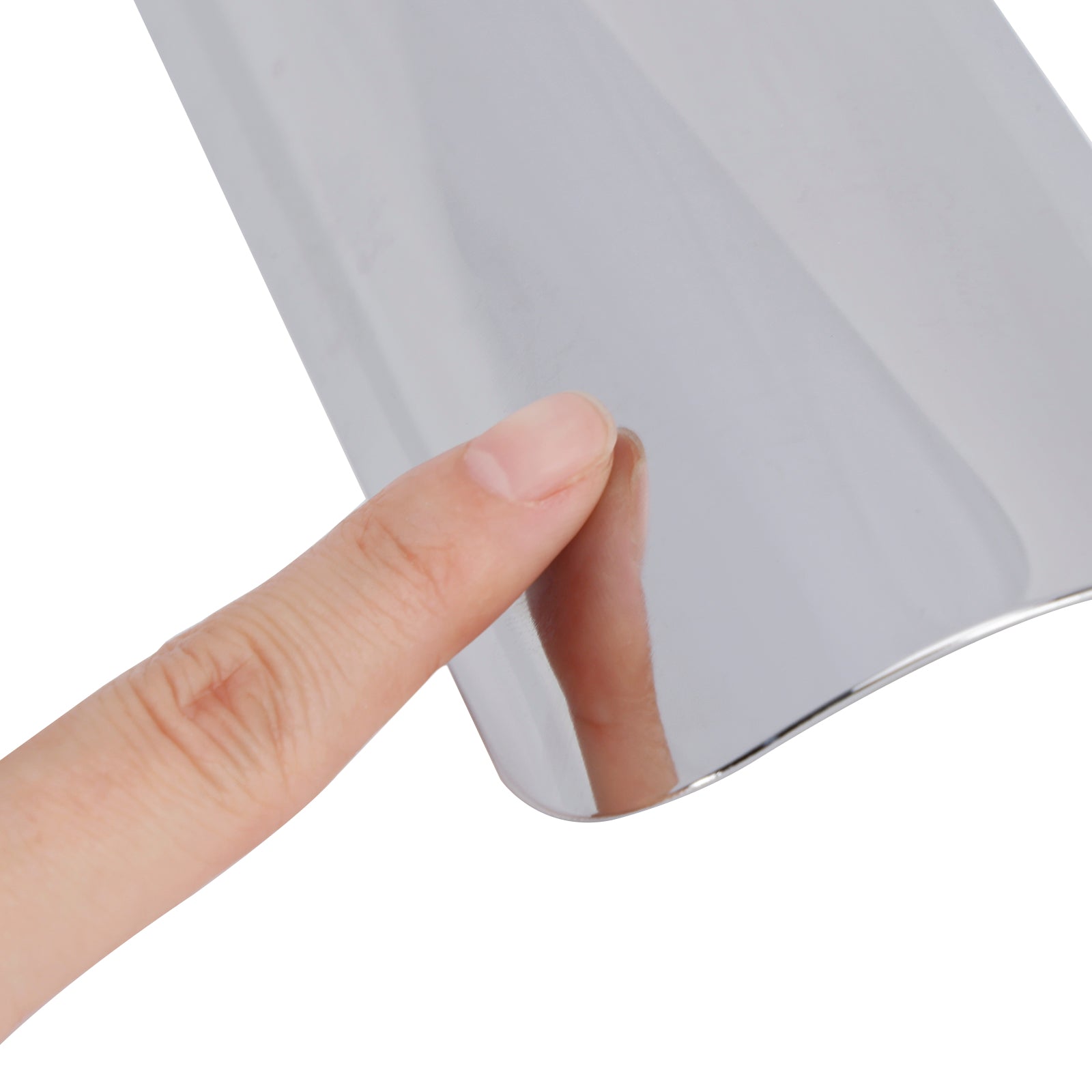 Copertura deflettore calore per marmitta&Scarico in acciaio cromato per moto e scooter, nero