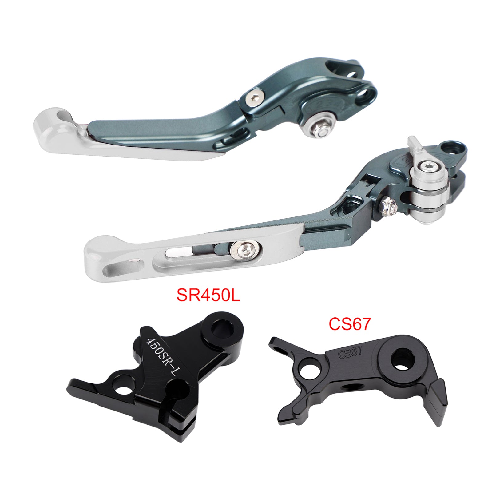 Levier de frein et d'embrayage réglable compatible avec VOGE DS900X 900DSX 2024-2026