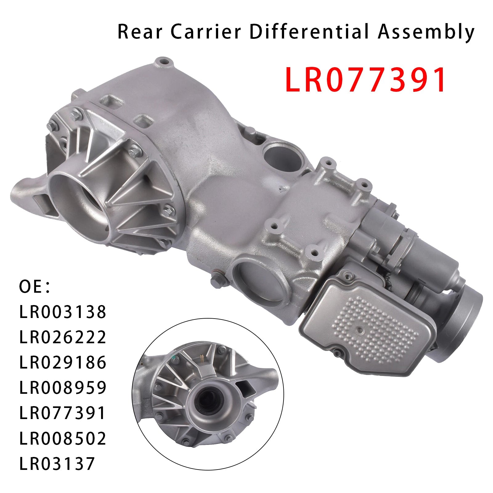 Differenziale posteriore LR077391 per Land Rover LR2 Range Rover 2009-2015