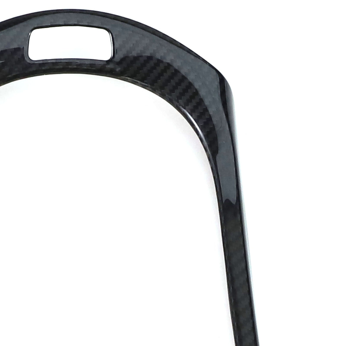 Schalthebelrahmenabdeckung aus Kohlefaser für die Mittelkonsole des Mercedes-Benz Fit W464 W465 (2019–2026)