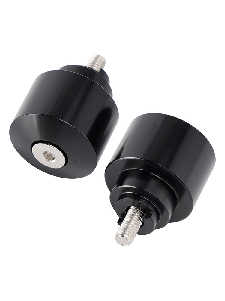 Ensemble d'embouts de guidon en aluminium noir pour Honda CBR600, CBR900, VFR800 et CTX700