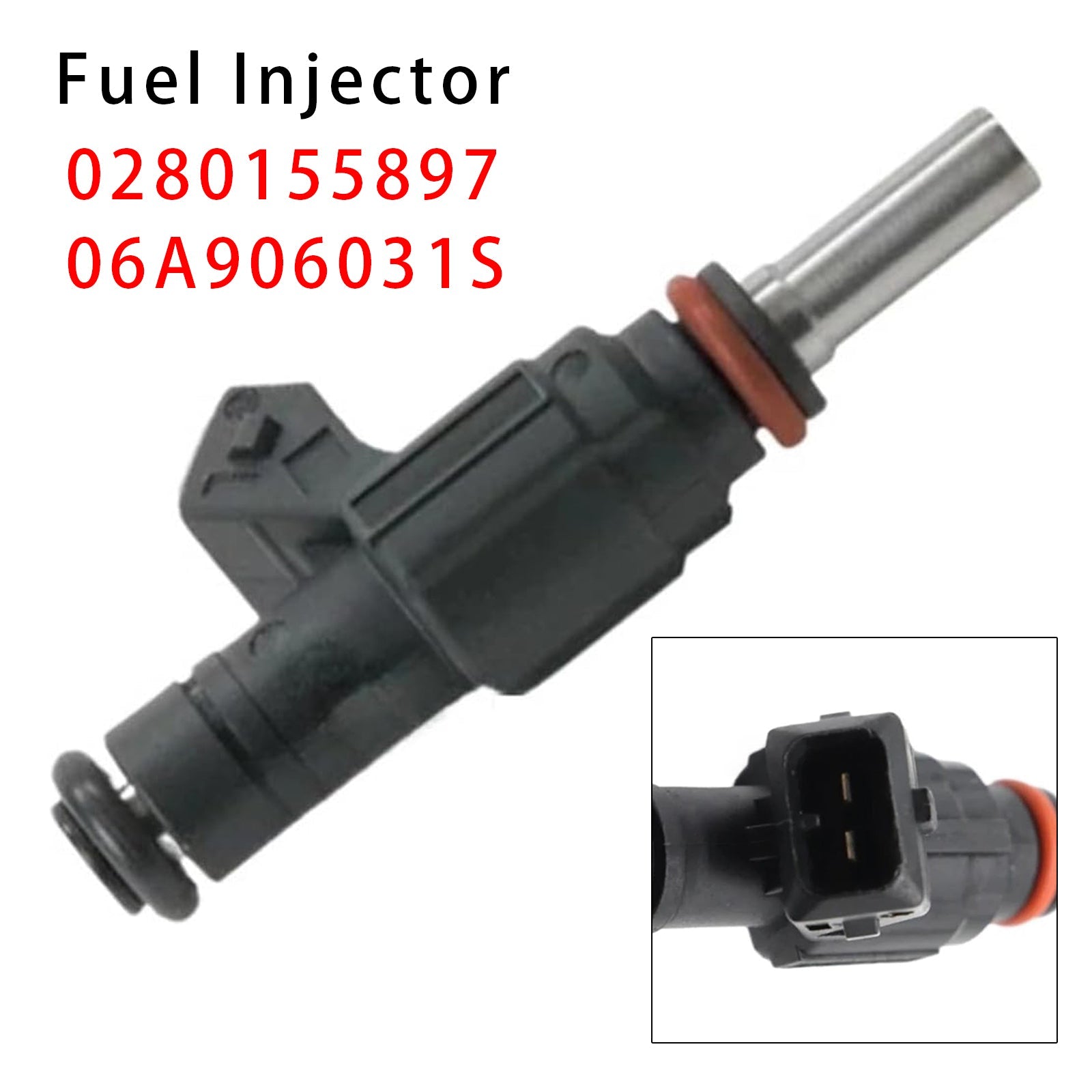 1 injecteur de carburant pour VW Golf IV, Audi TT, A3, Seat 1.8T 0280155897 06A906031S