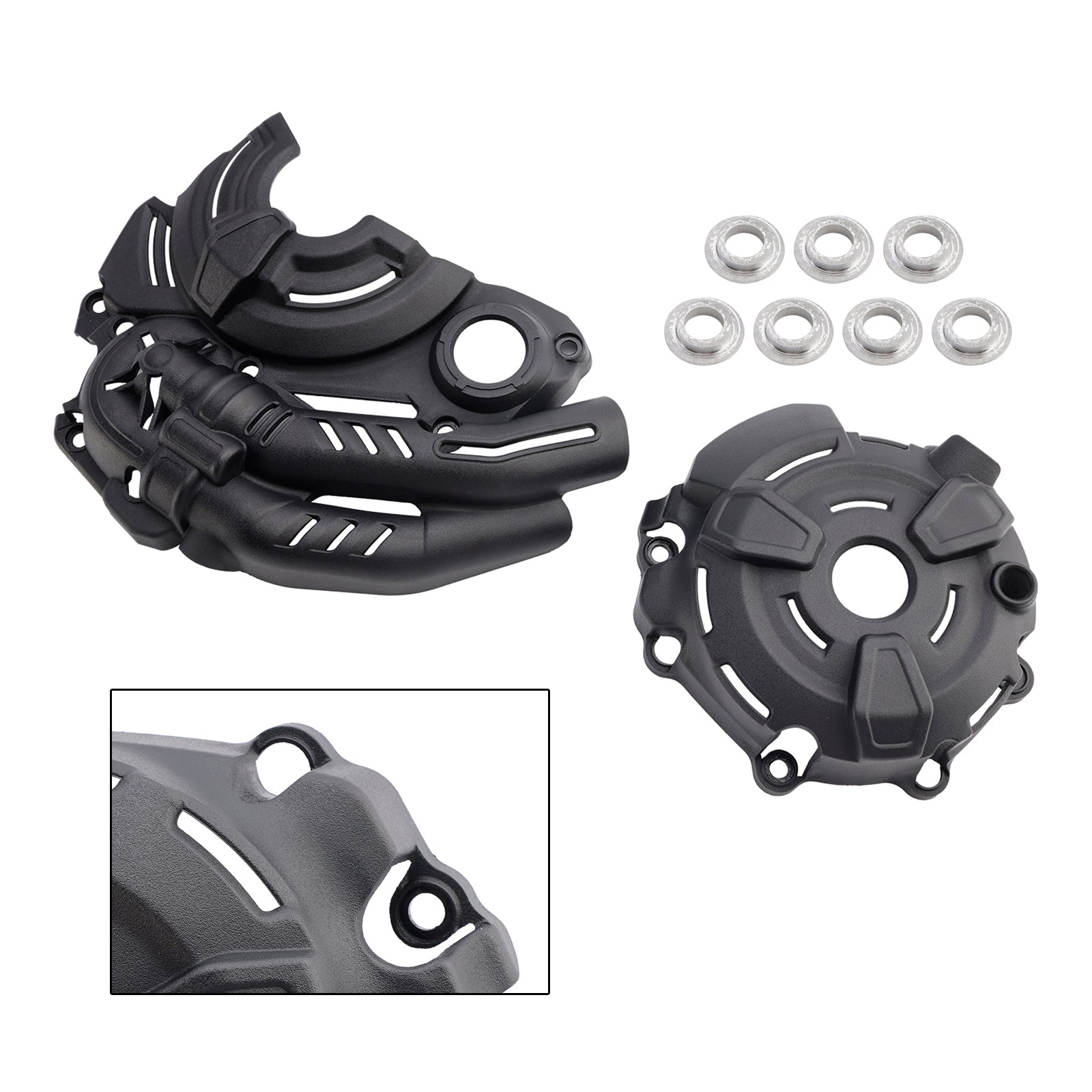 Protecciones de motor negro para Yamaha Tracer 7 2019-2024