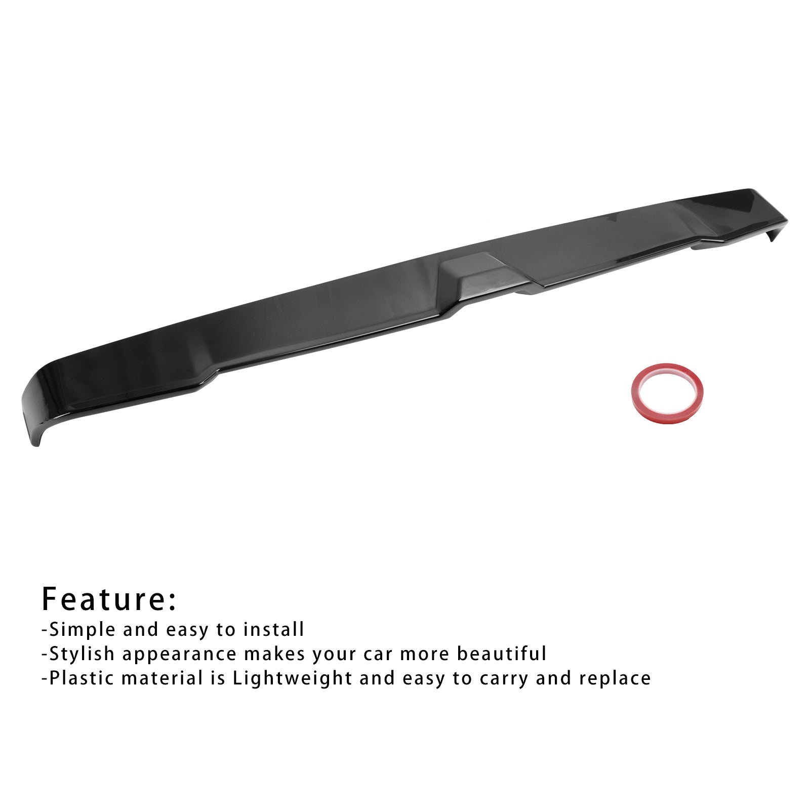 Spoiler bagagliaio posteriore nero lucido Chery Jetour Traveller T2 2023-2024
