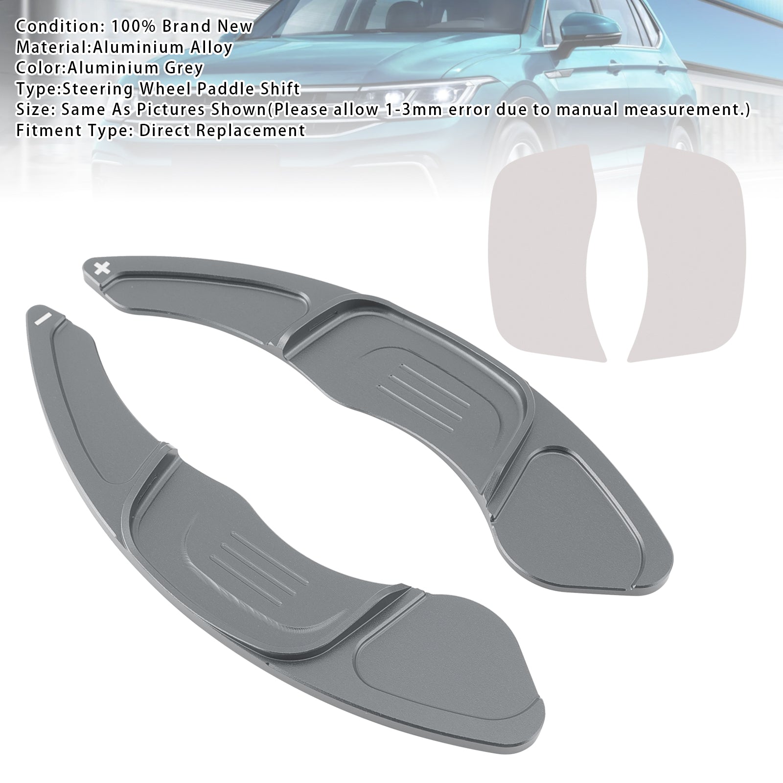Verlenging van snelheidsverandering Pallets stuurwiel voor VW Golf 7 T-ROC